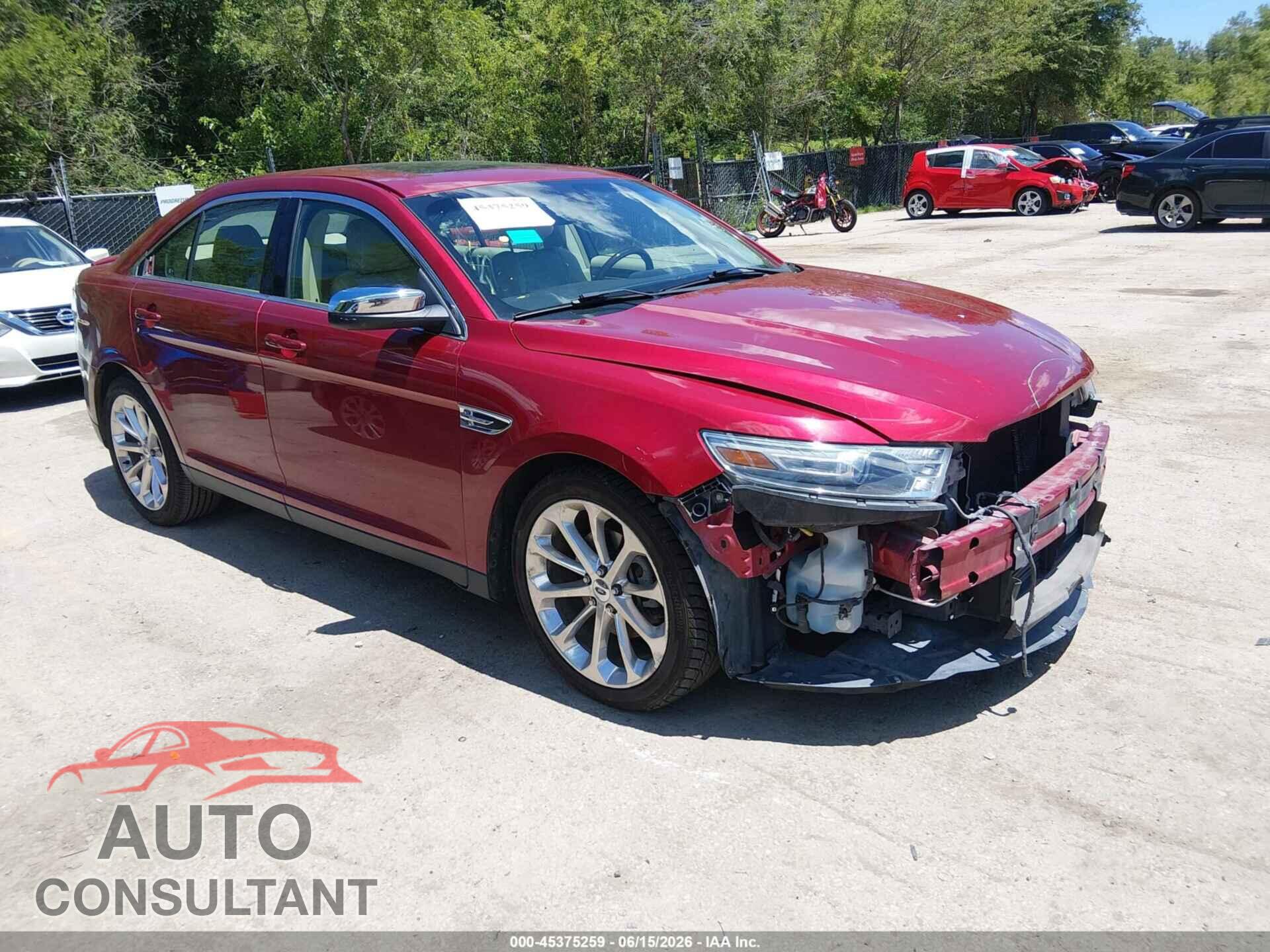 FORD TAURUS 2013 - 1FAHP2F83DG120823