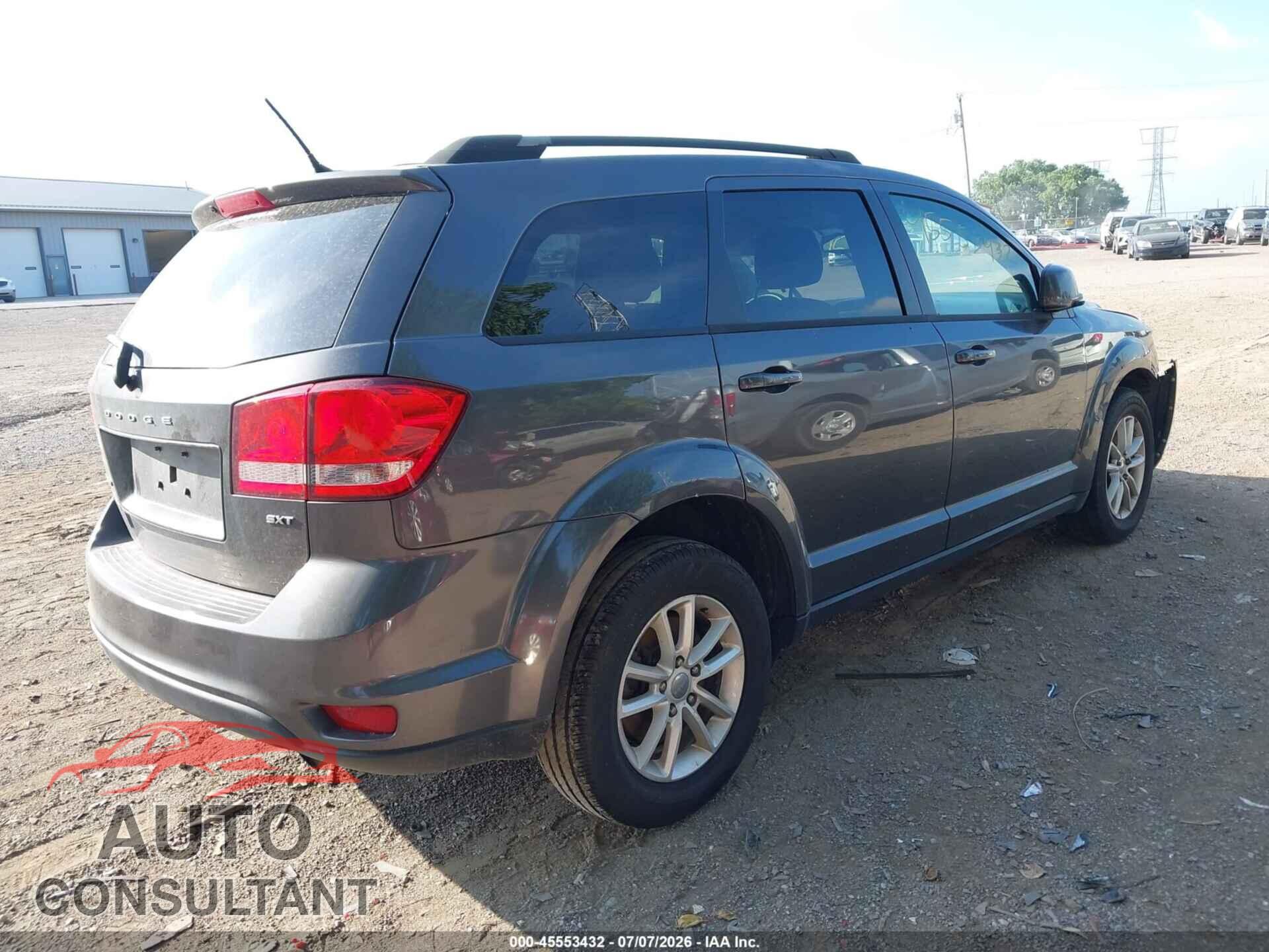 DODGE JOURNEY 2015 - 3C4PDCBB2FT506752