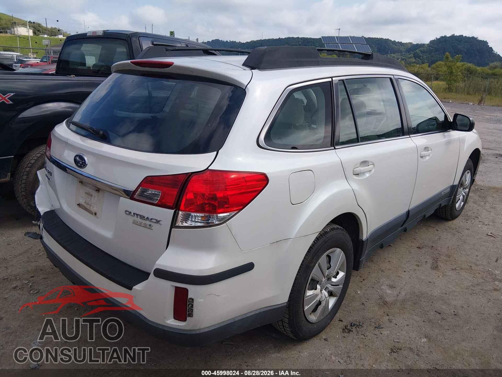 SUBARU OUTBACK 2010 - 4S4BRBAC7A3386186