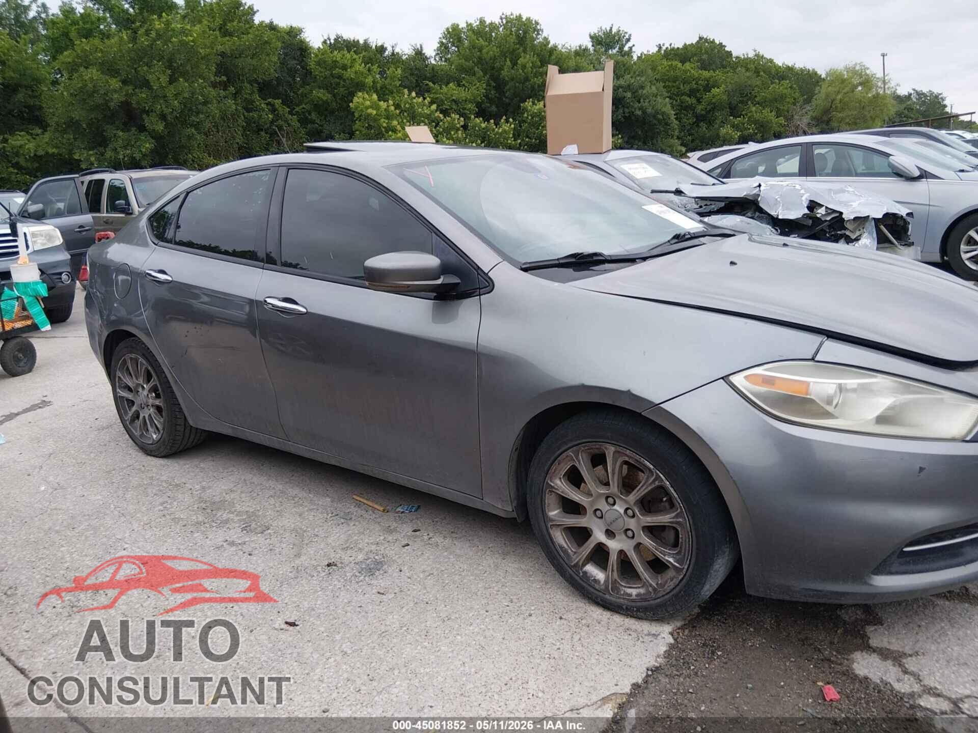 DODGE DART 2013 - 1C3CDFCA5DD188445