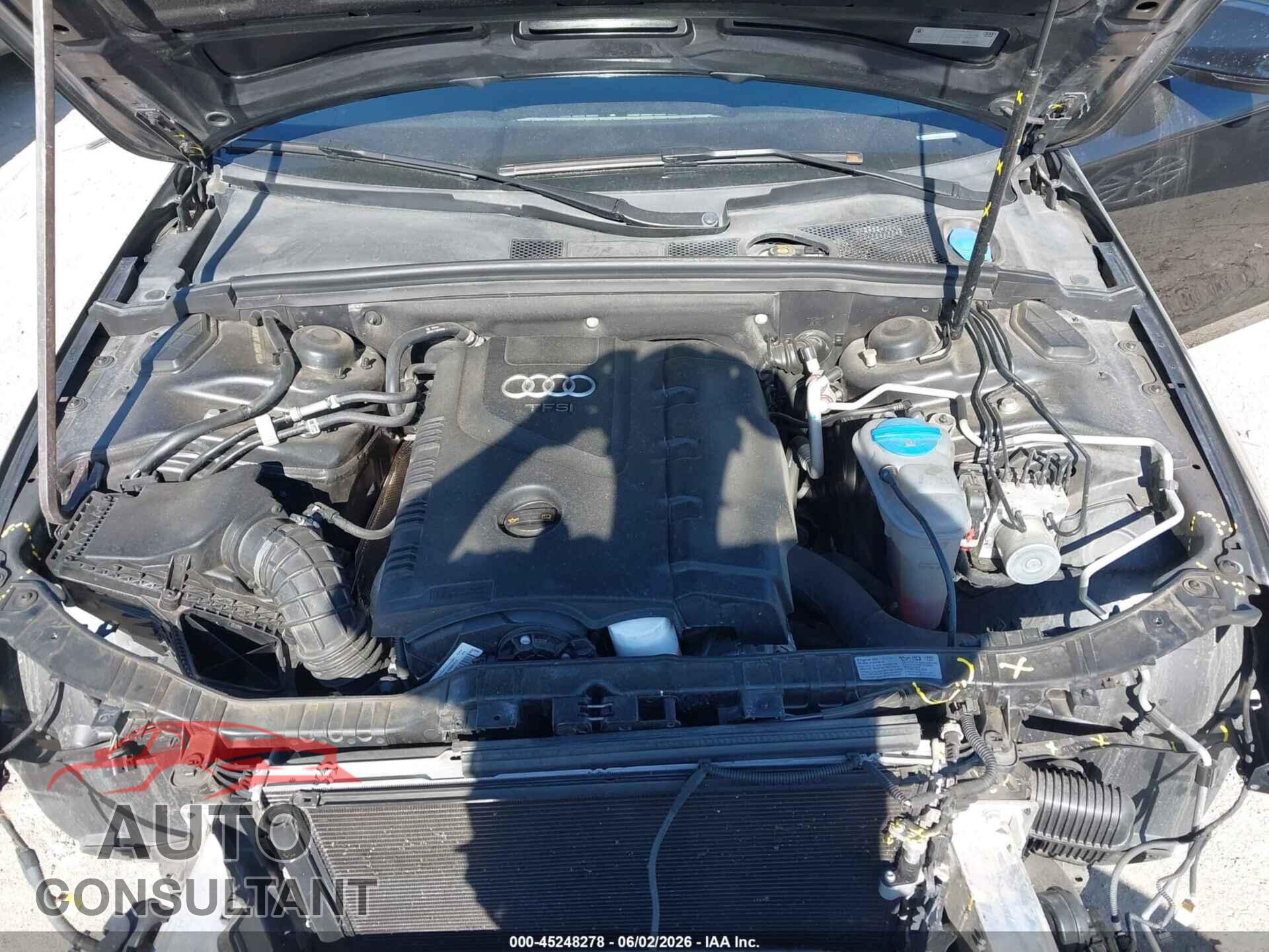 AUDI A4 2013 - WAUKFBFL5DN041654