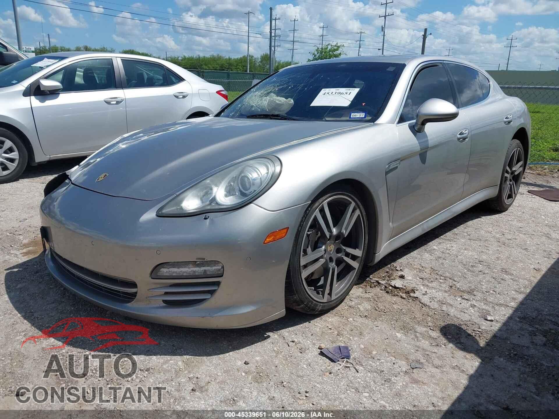 PORSCHE PANAMERA 2011 - WP0AB2A73BL062824