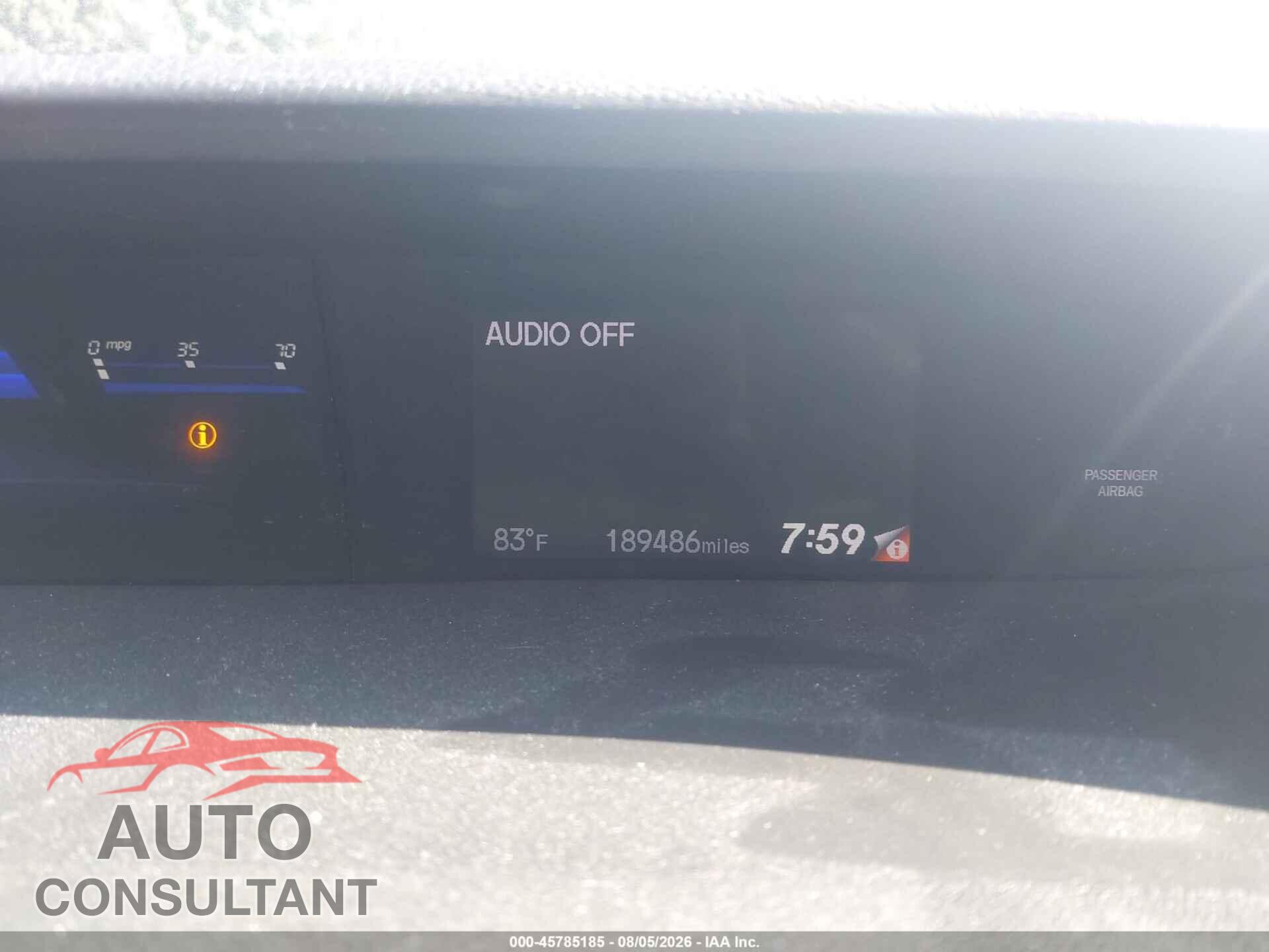 HONDA CIVIC 2014 - 19XFB2F87EE041155