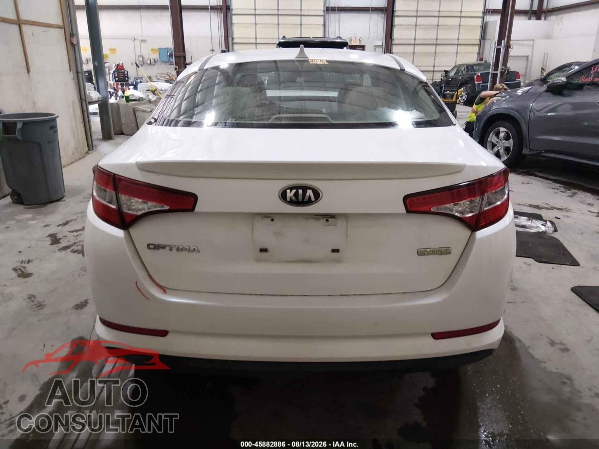 KIA OPTIMA HYBRID 2012 - KNAGM4AD3C5020761