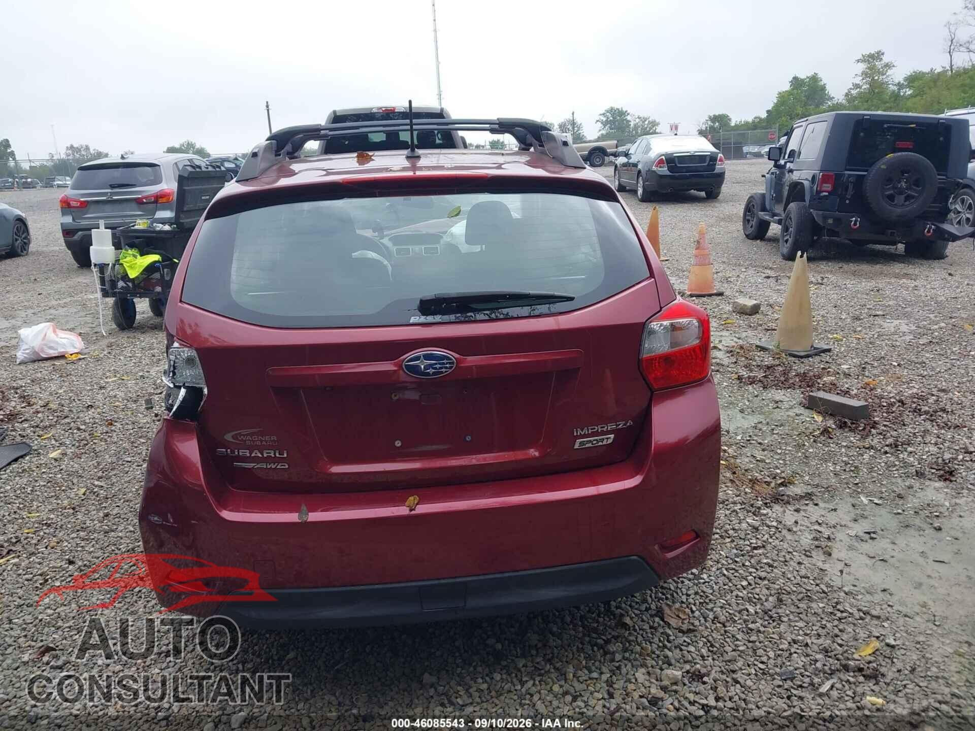 SUBARU IMPREZA 2016 - JF1GPAP65G8321981