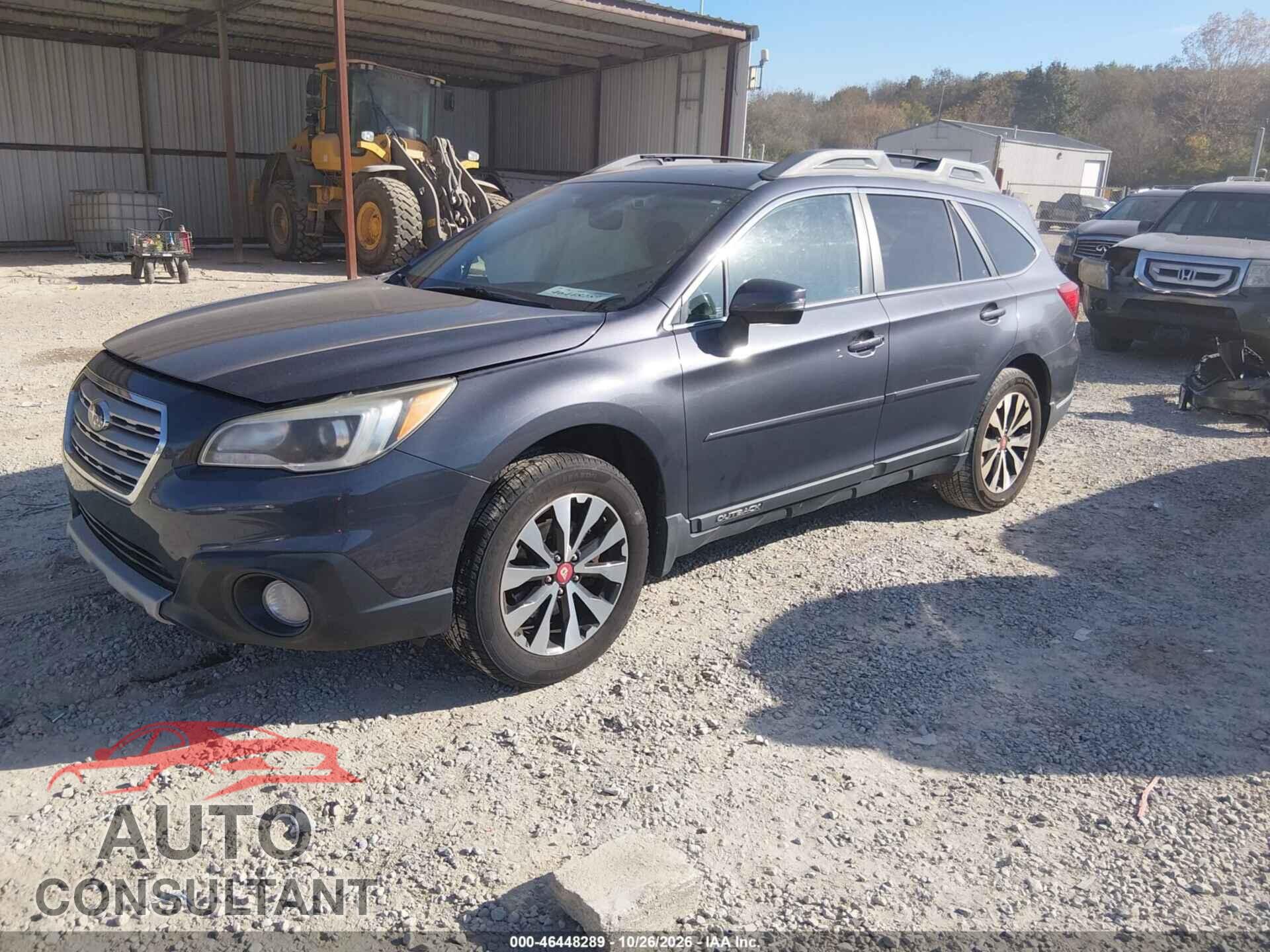 SUBARU OUTBACK 2015 - 4S4BSBNC6F3336112