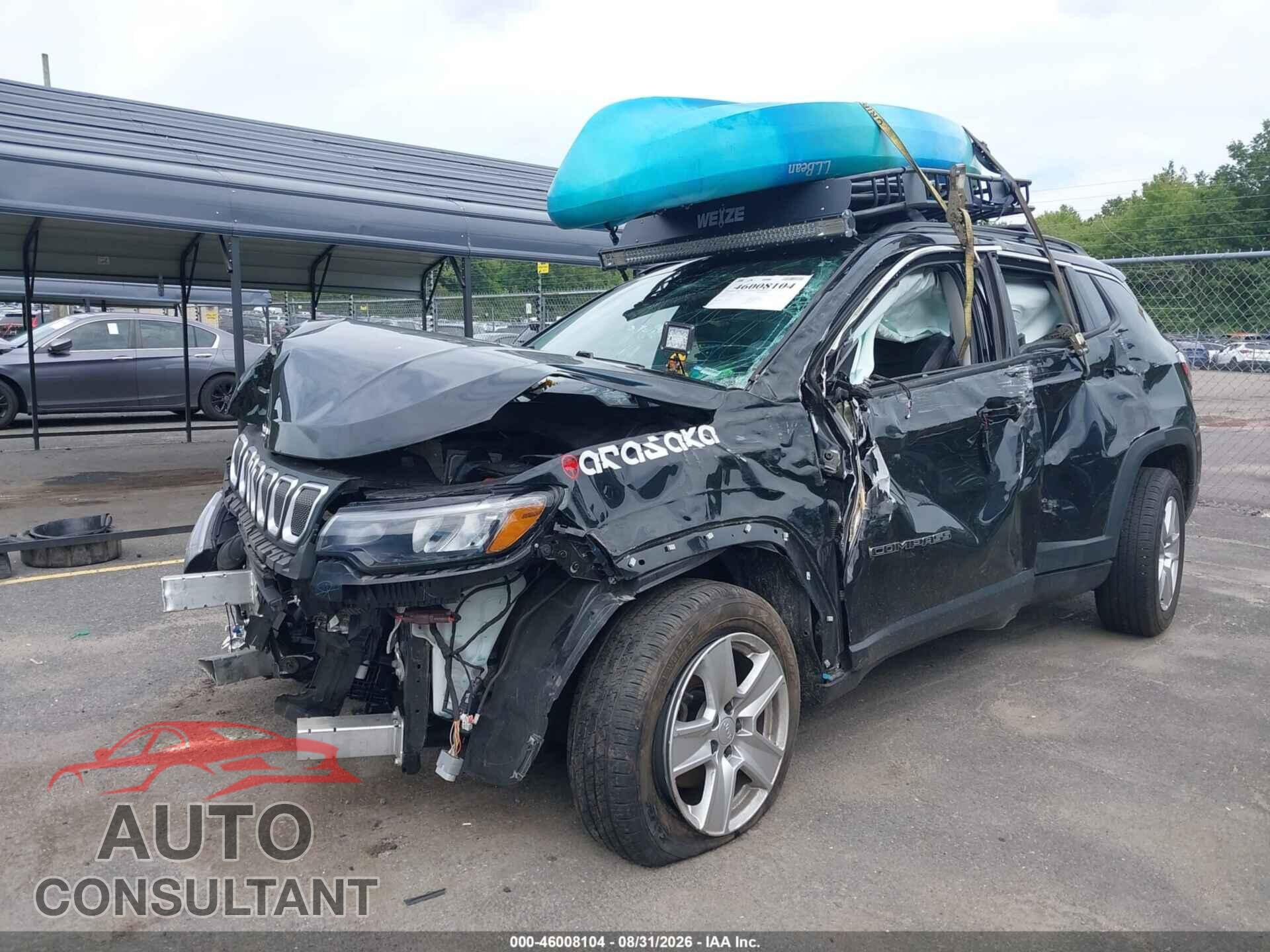 JEEP COMPASS 2022 - 3C4NJDBB8NT141563