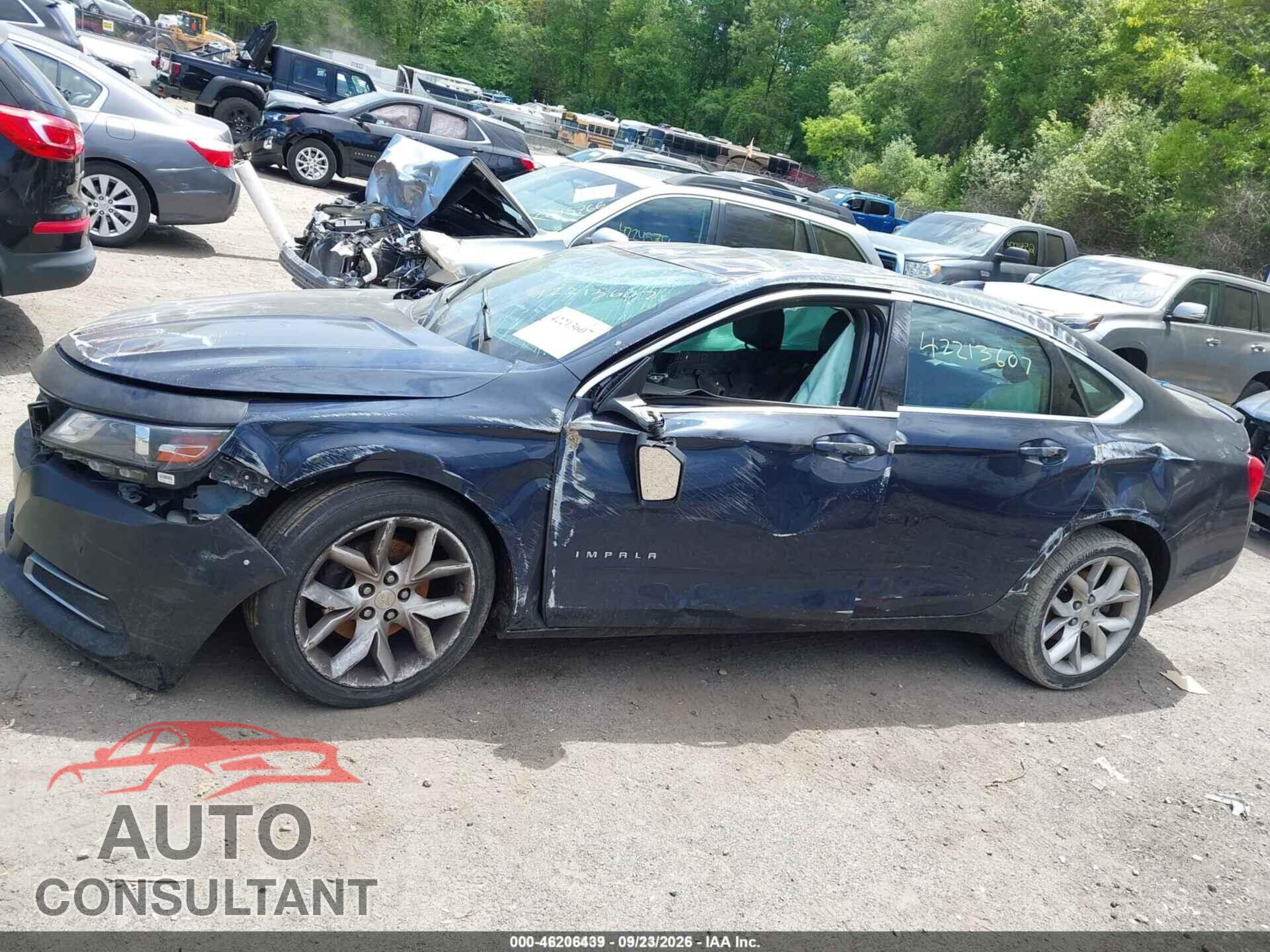 CHEVROLET IMPALA 2017 - 2G1105S34H9148316