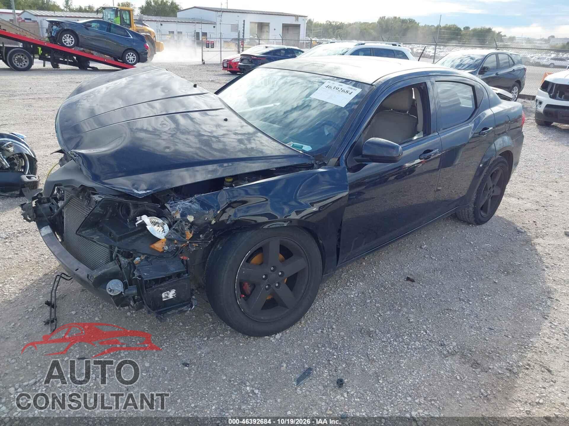 DODGE AVENGER 2011 - 1B3BD2FG8BN574477