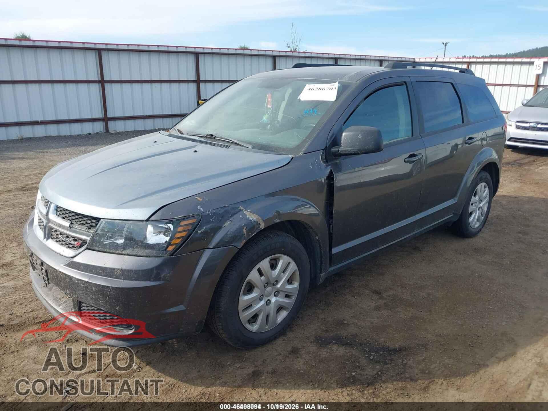 DODGE JOURNEY 2017 - 3C4PDCAB5HT525686