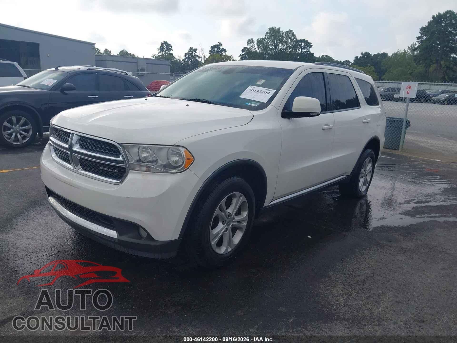 DODGE DURANGO 2011 - 1D4RE4GG4BC734213