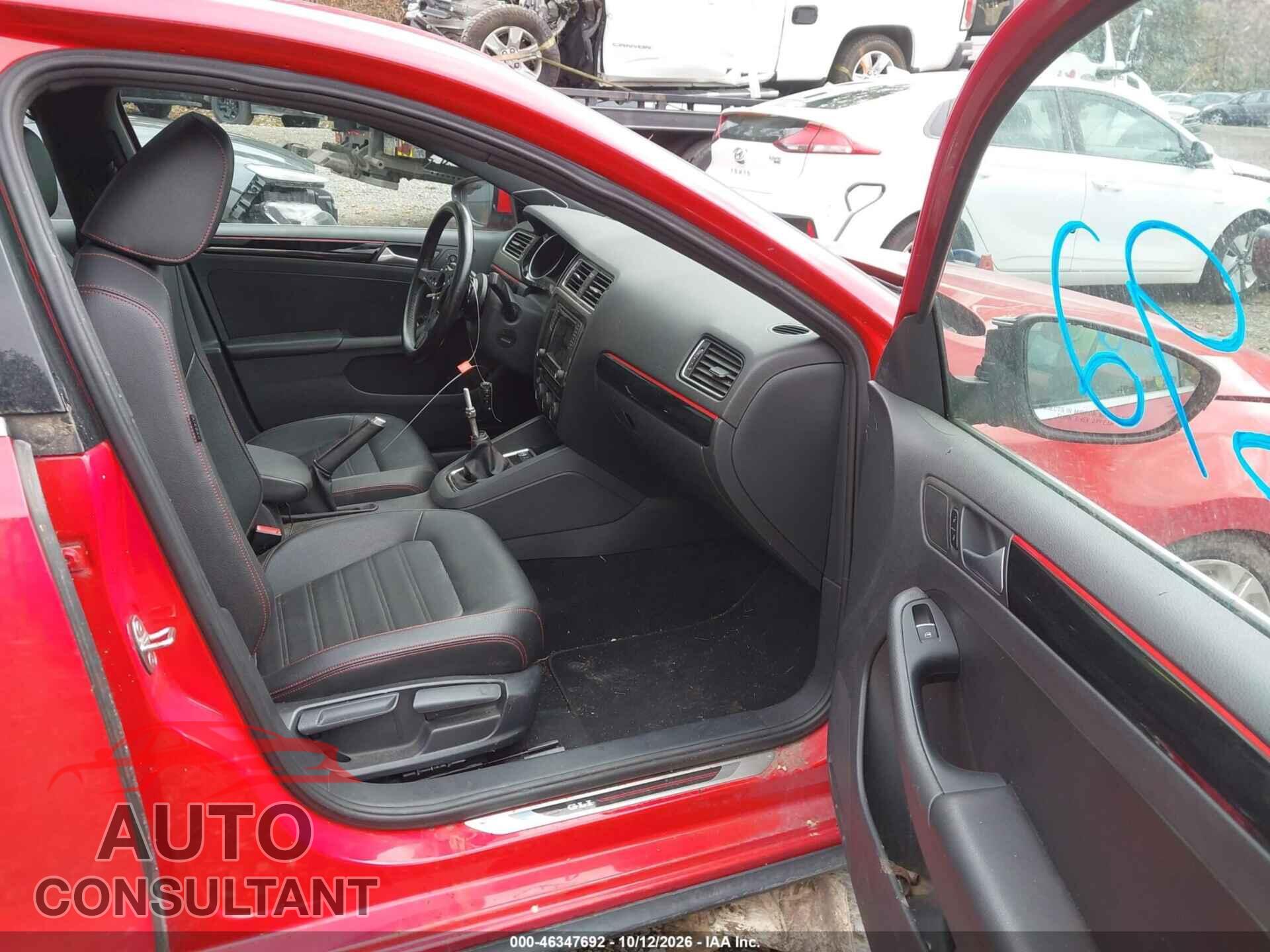 VOLKSWAGEN JETTA 2017 - 3VW5T7AJ9HM400982