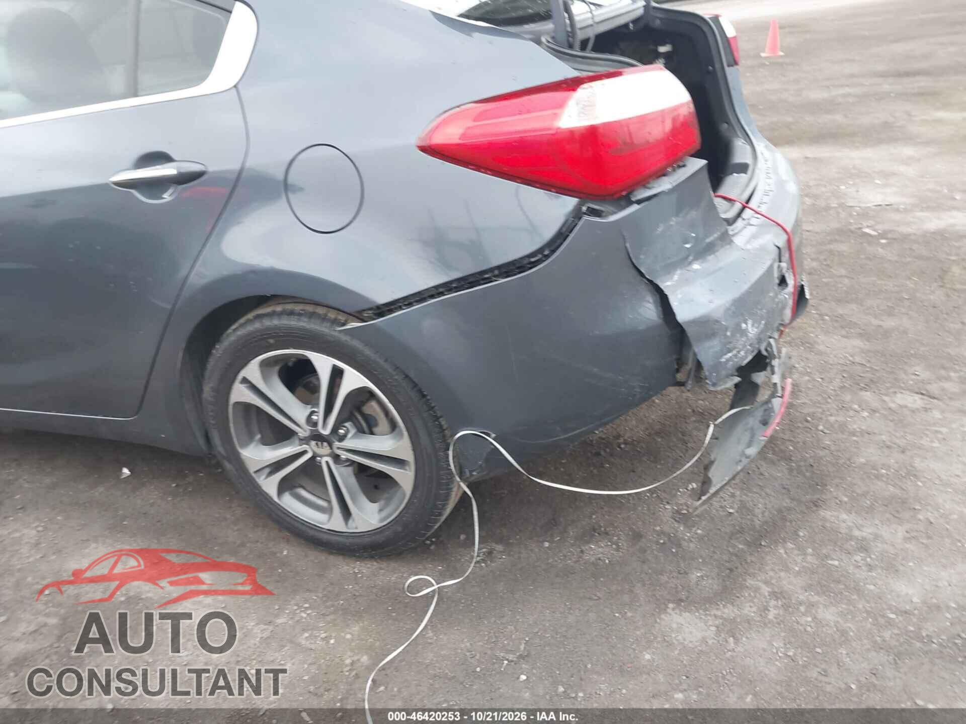 KIA FORTE 2014 - KNAFX4A82E5111609