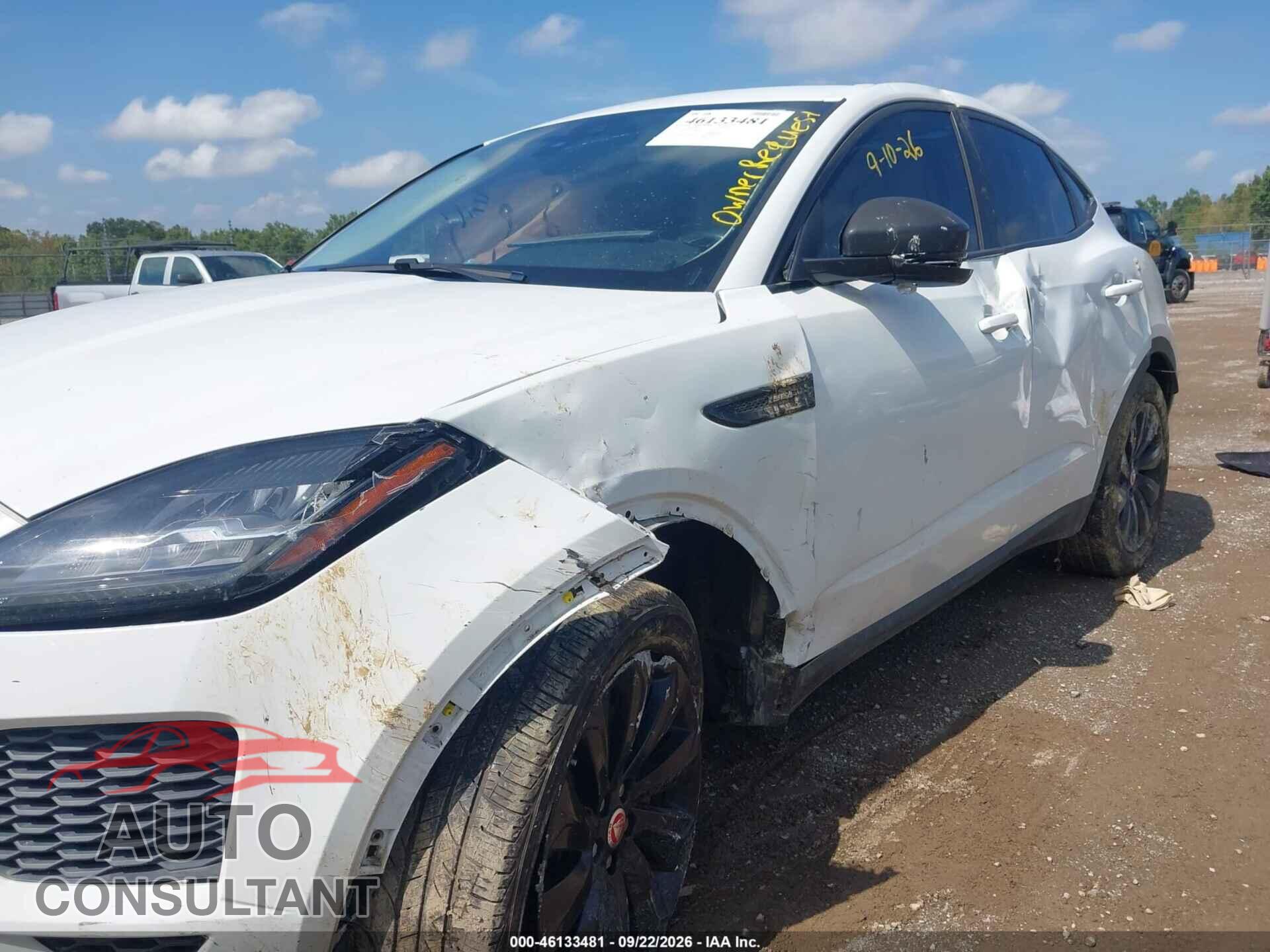 JAGUAR E-PACE 2018 - SADFP2FX2J1Z05233