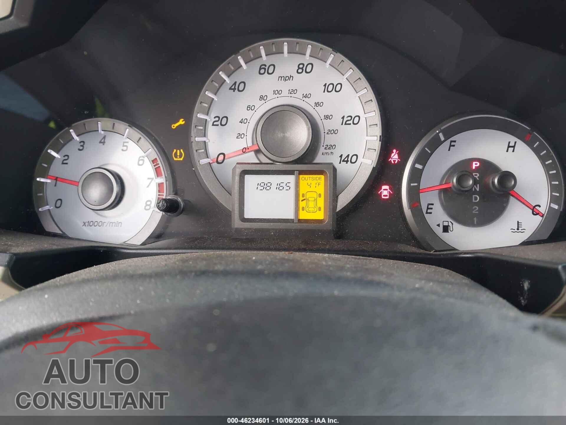 HONDA PILOT 2012 - 5FNYF4H59CB070319