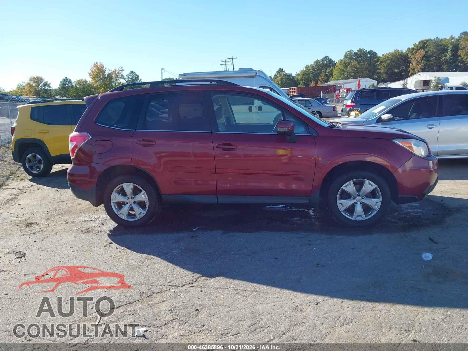SUBARU FORESTER 2014 - JF2SJAMC8EH494991