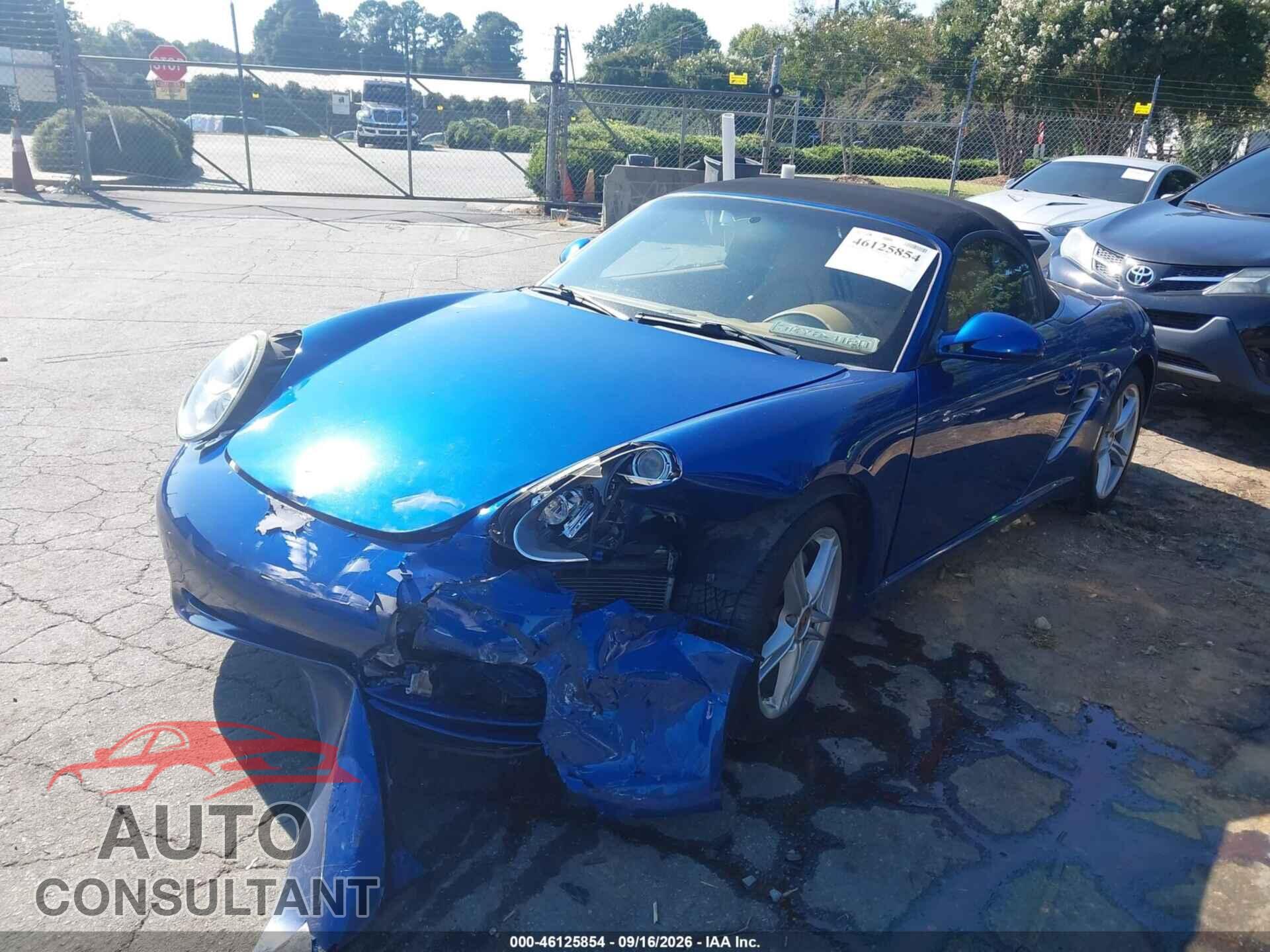 PORSCHE BOXSTER 2011 - WP0CA2A86BS710621