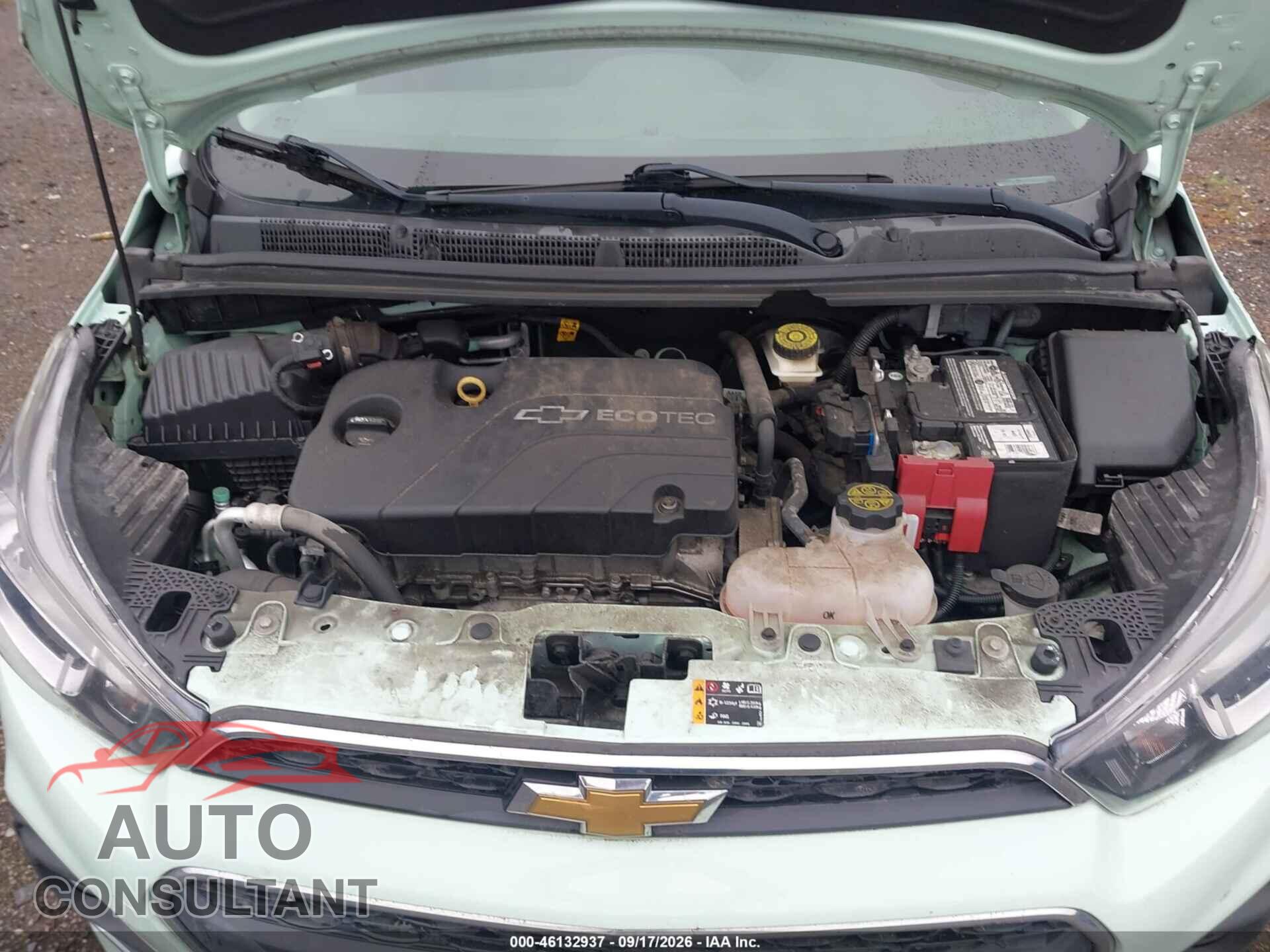 CHEVROLET SPARK 2017 - KL8CD6SAXHC839151