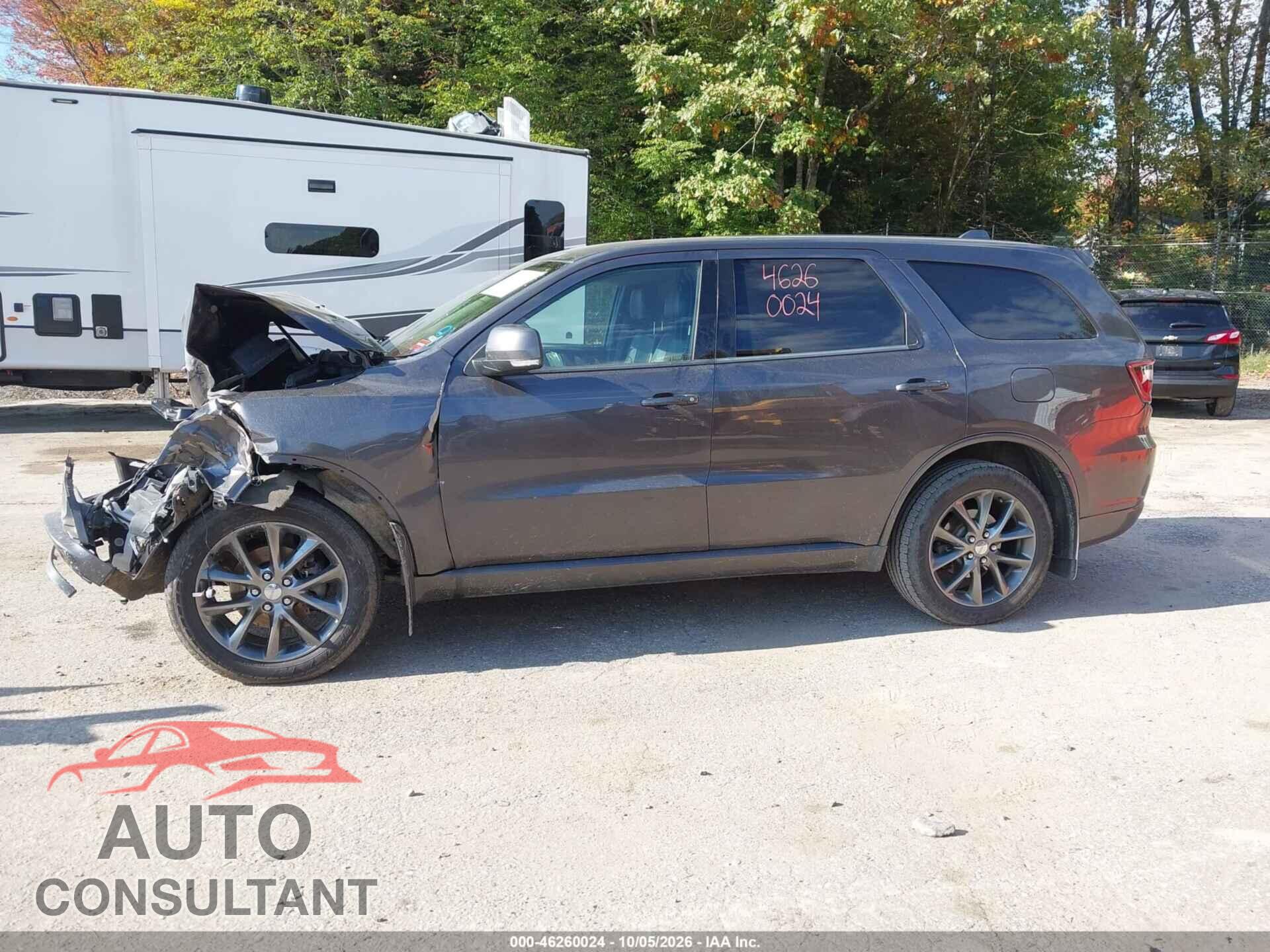 DODGE DURANGO 2017 - 1C4RDJDG6HC847320