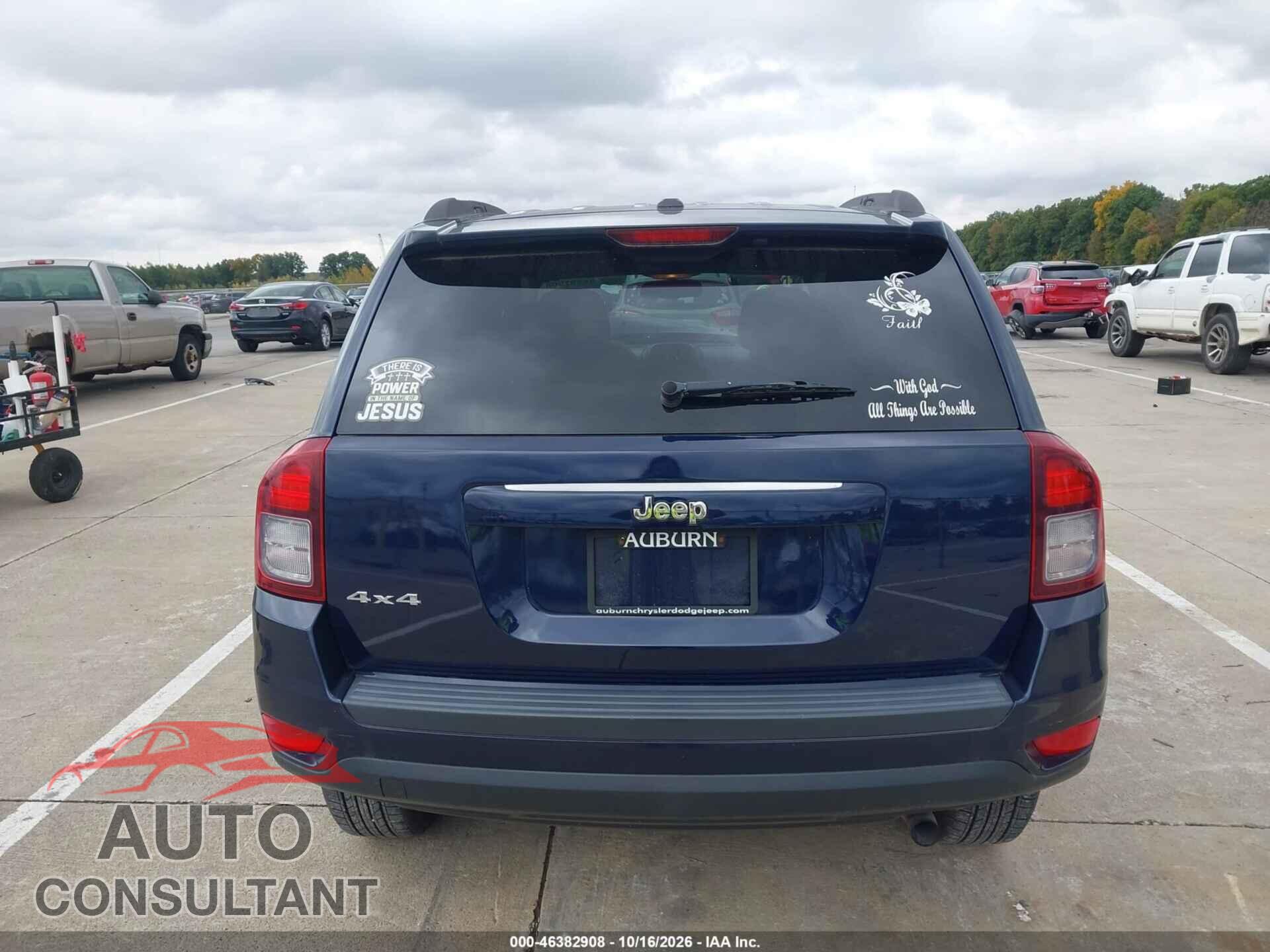 JEEP COMPASS 2016 - 1C4NJDBB9GD549871