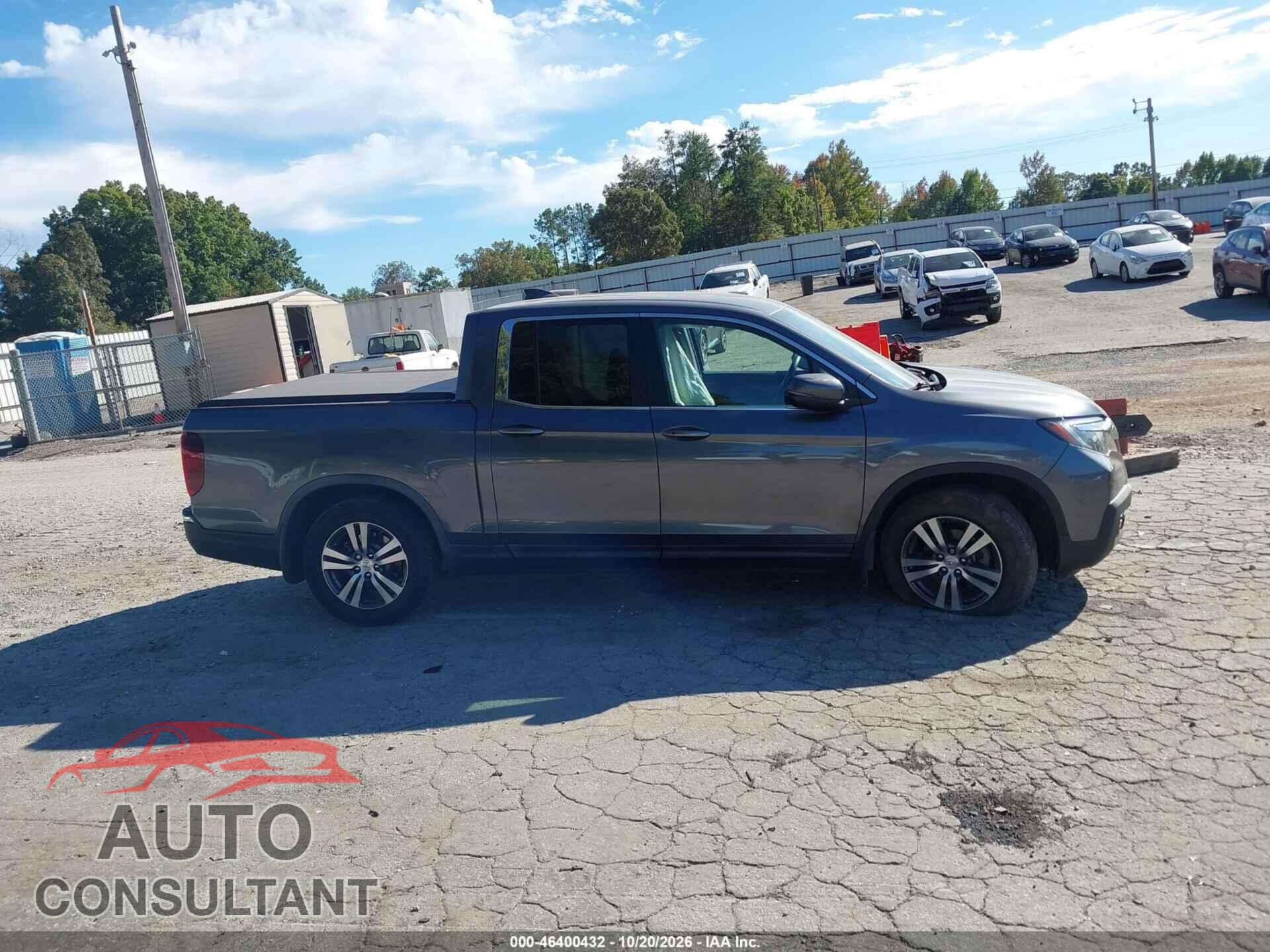 HONDA RIDGELINE 2017 - 5FPYK2F46HB002178