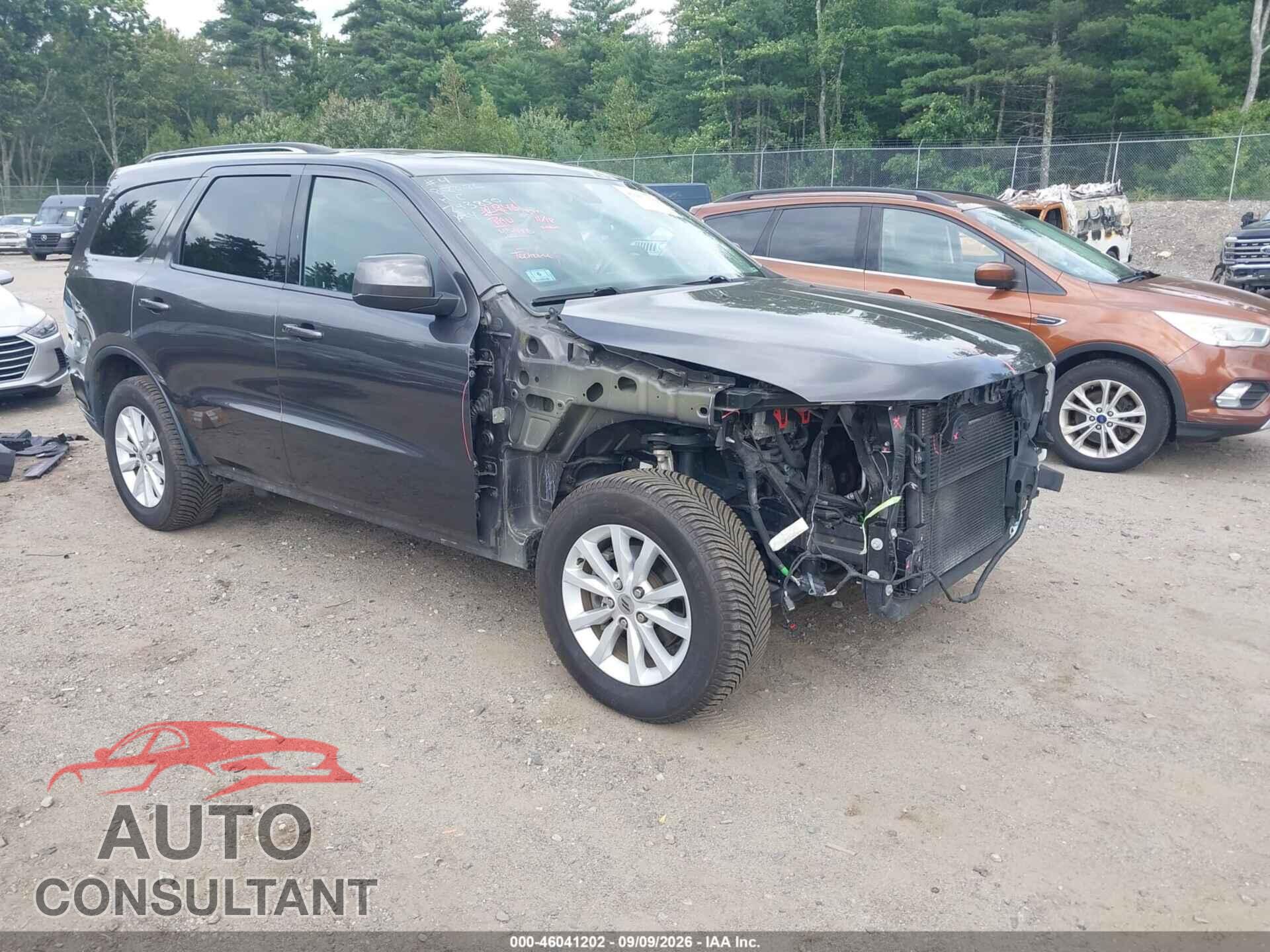 DODGE DURANGO 2019 - 1C4RDJAG1KC606485