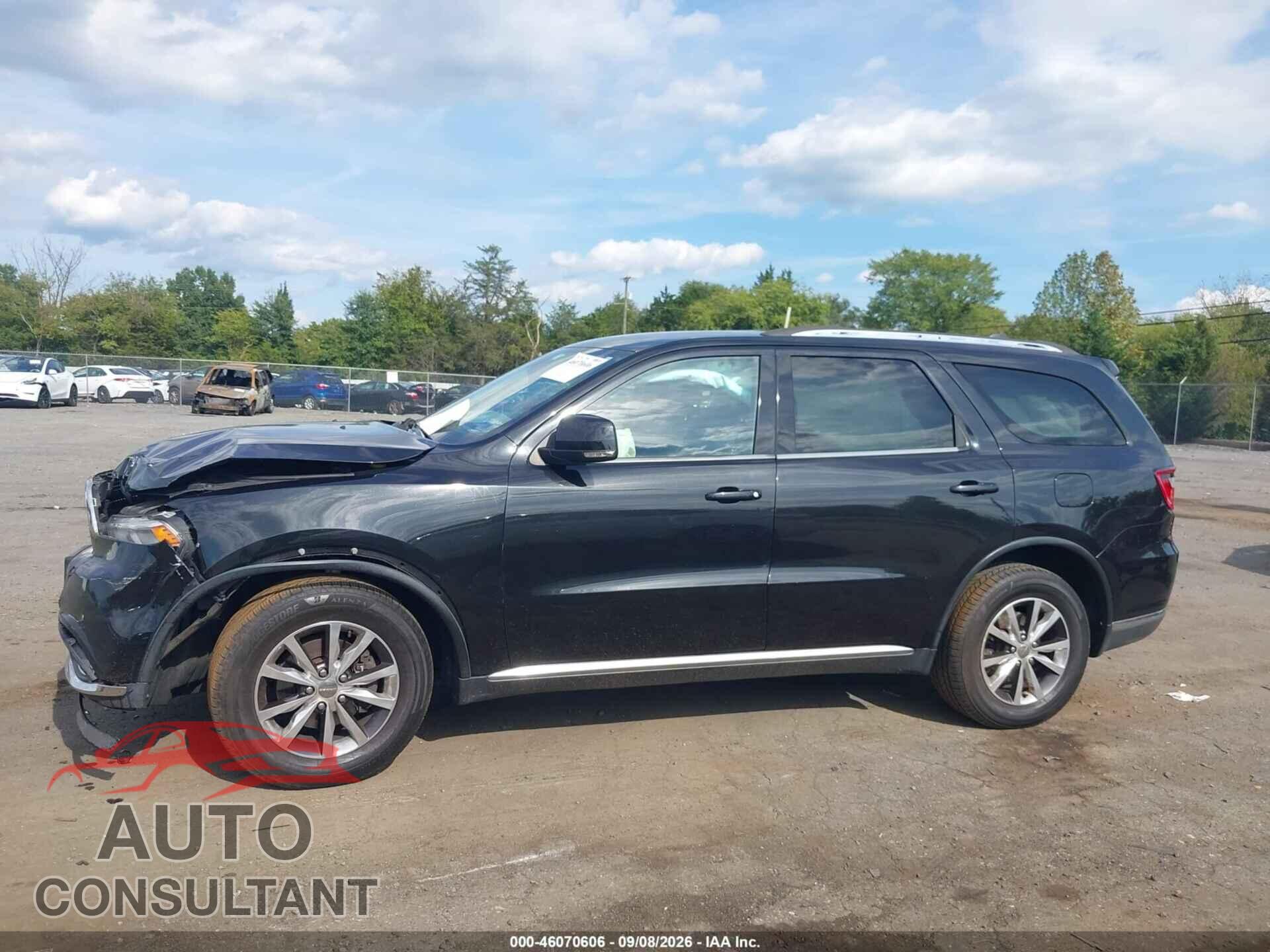 DODGE DURANGO 2016 - 1C4RDJDG4GC375083