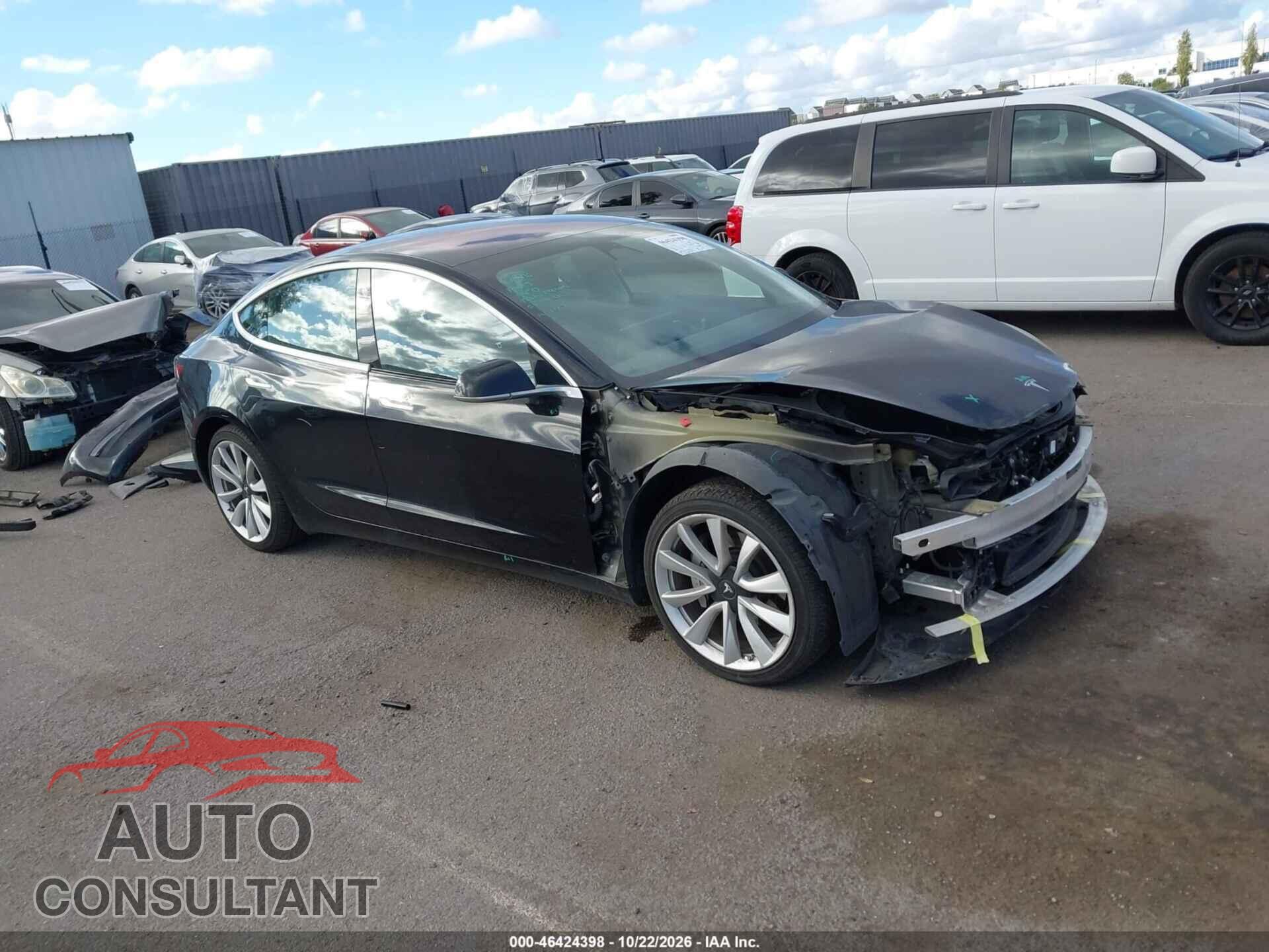 TESLA MODEL 3 2018 - 5YJ3E1EB2JF186724