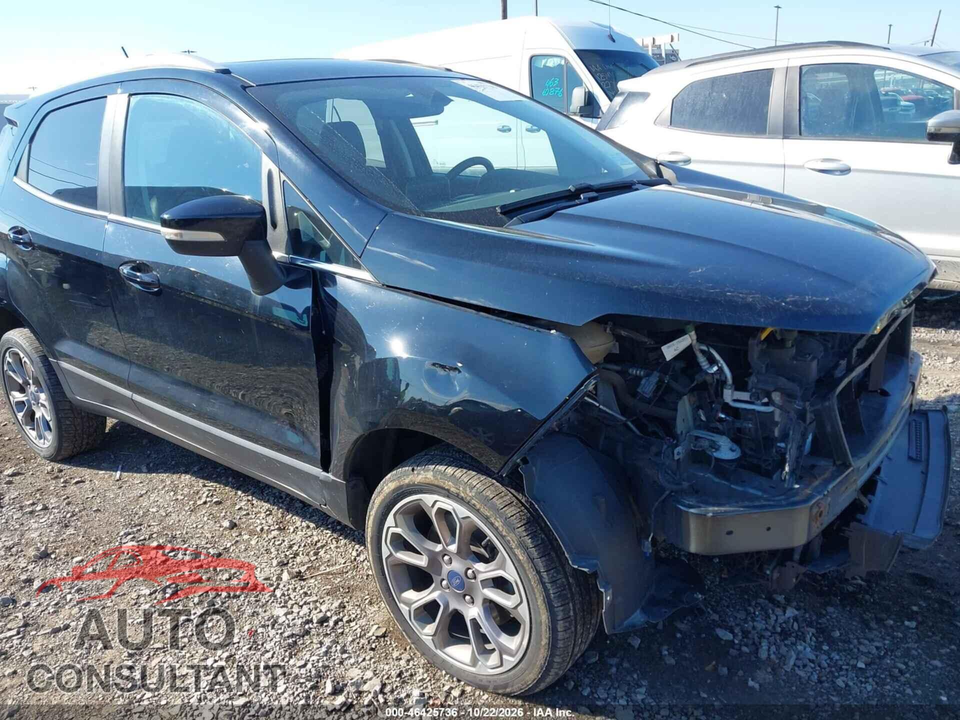 FORD ECOSPORT 2020 - MAJ6S3KL6LC321577