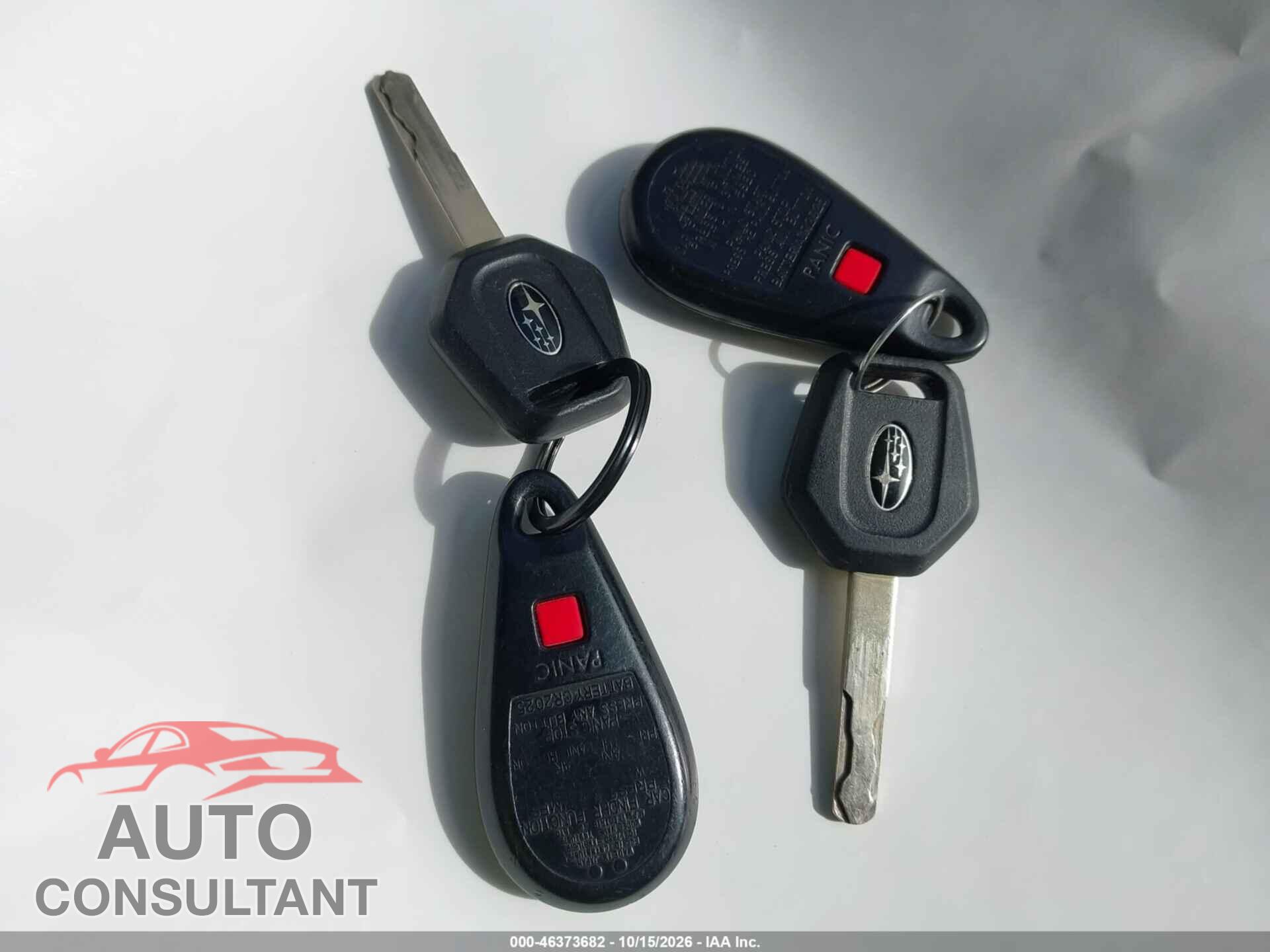SUBARU FORESTER 2012 - JF2SHADC5CH416998