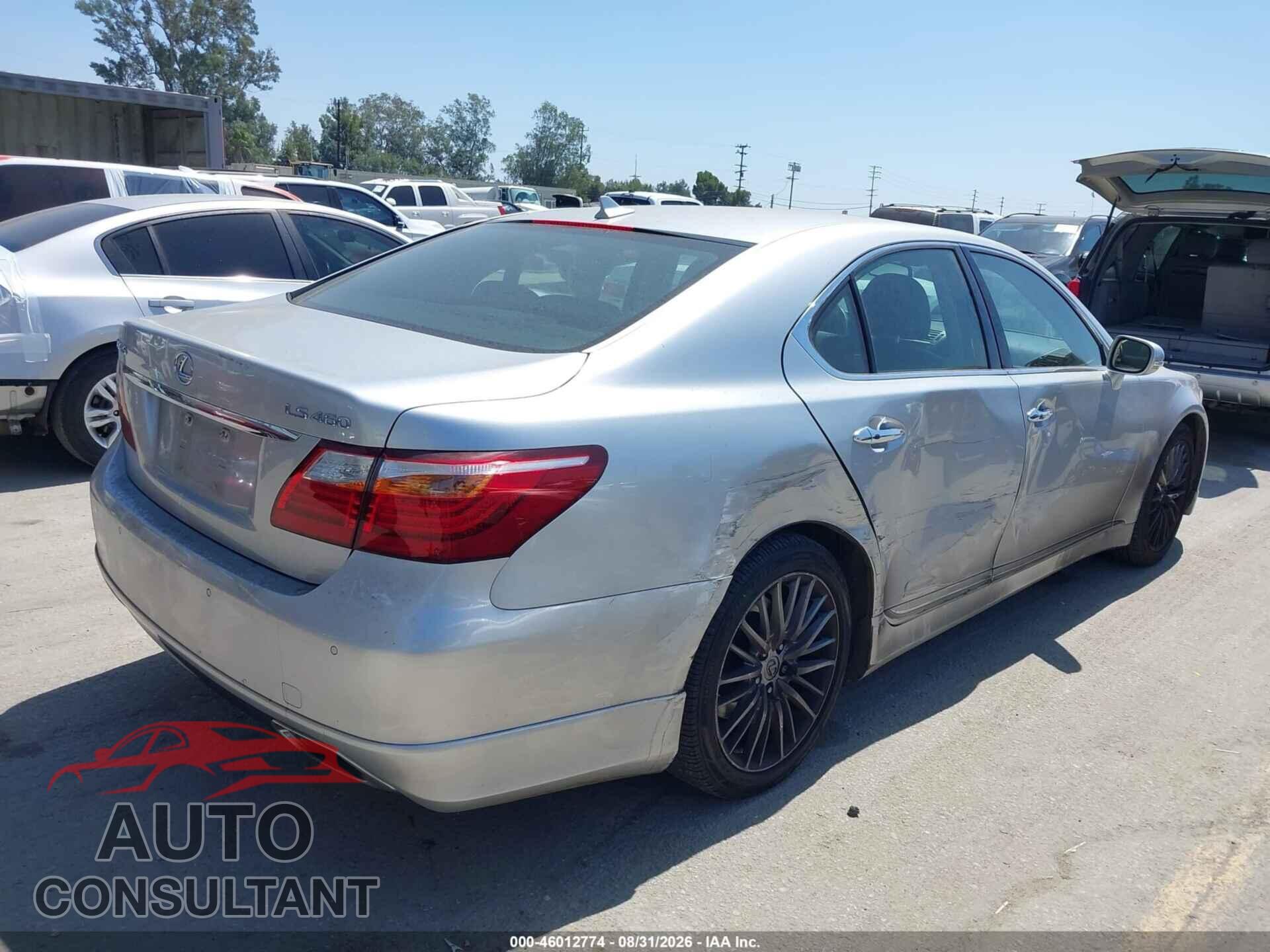LEXUS LS 460 2010 - JTHBL5EF6A5101640