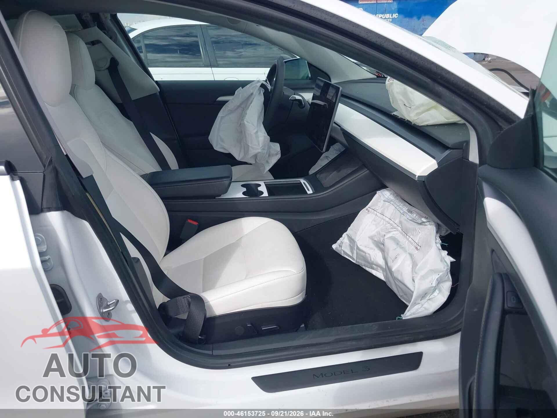 TESLA MODEL 3 2021 - 5YJ3E1EA3MF018411