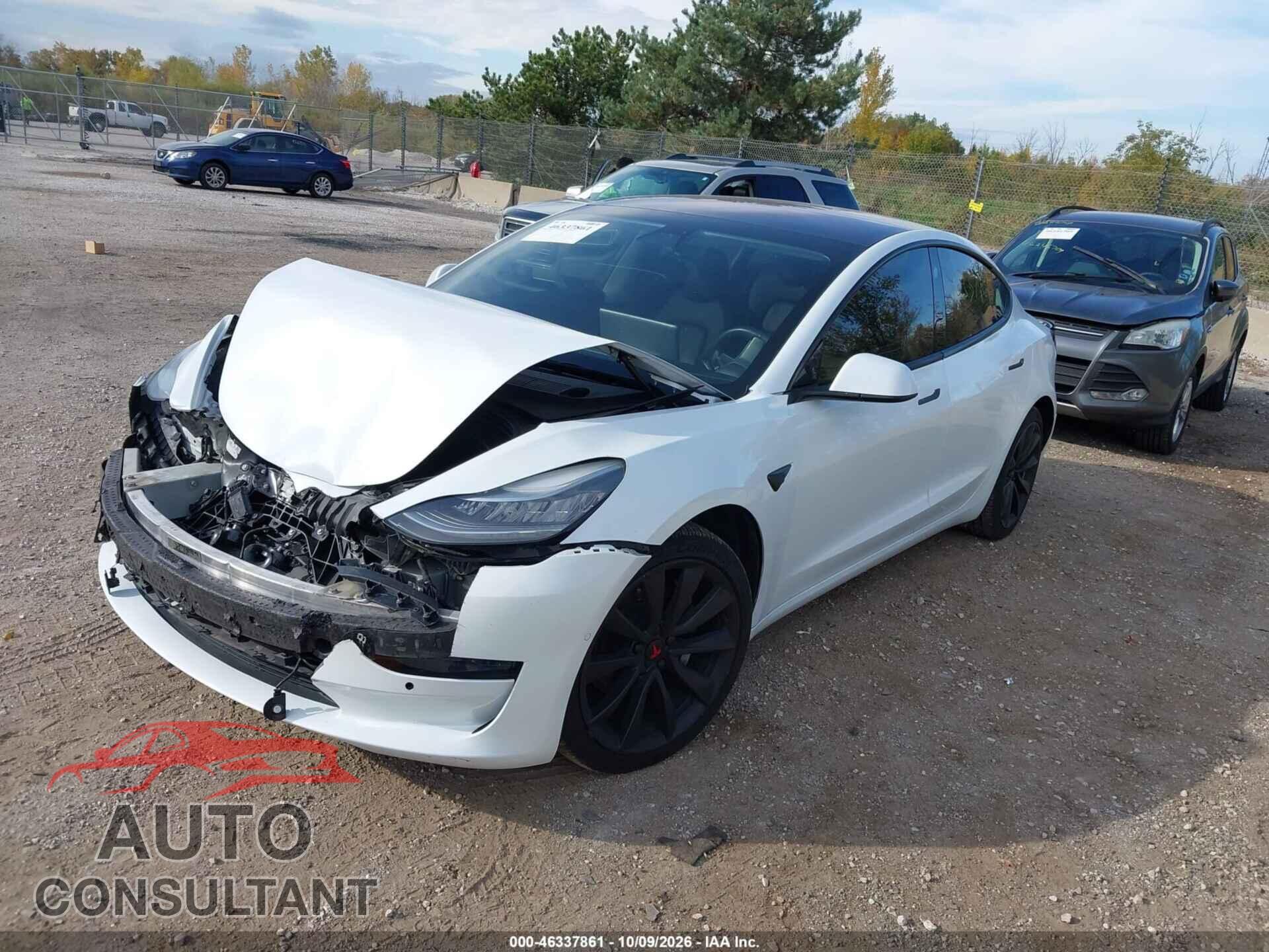 TESLA MODEL 3 2018 - 5YJ3E1EB4JF089069