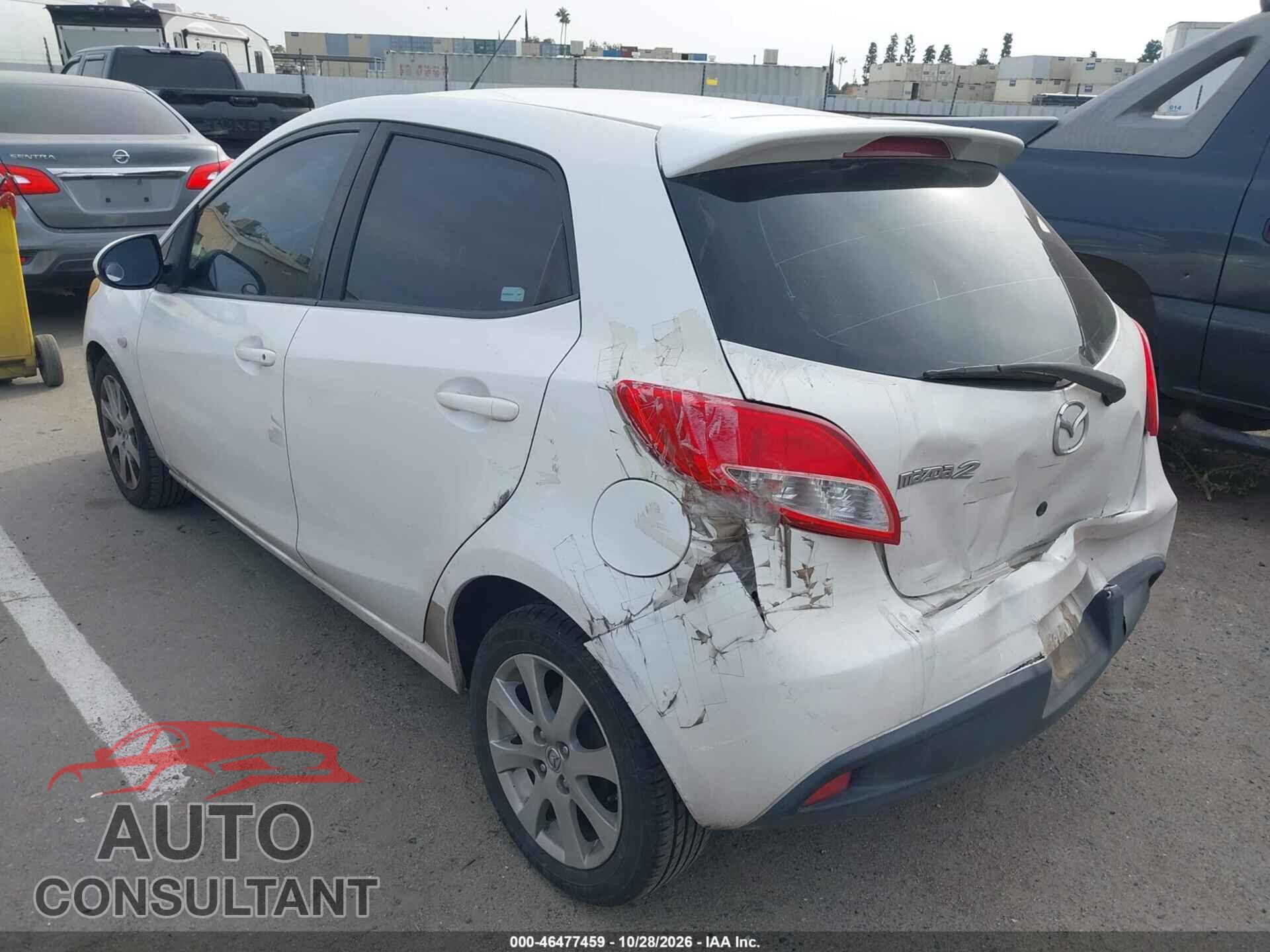 MAZDA MAZDA2 2011 - JM1DE1HZ3B0116095