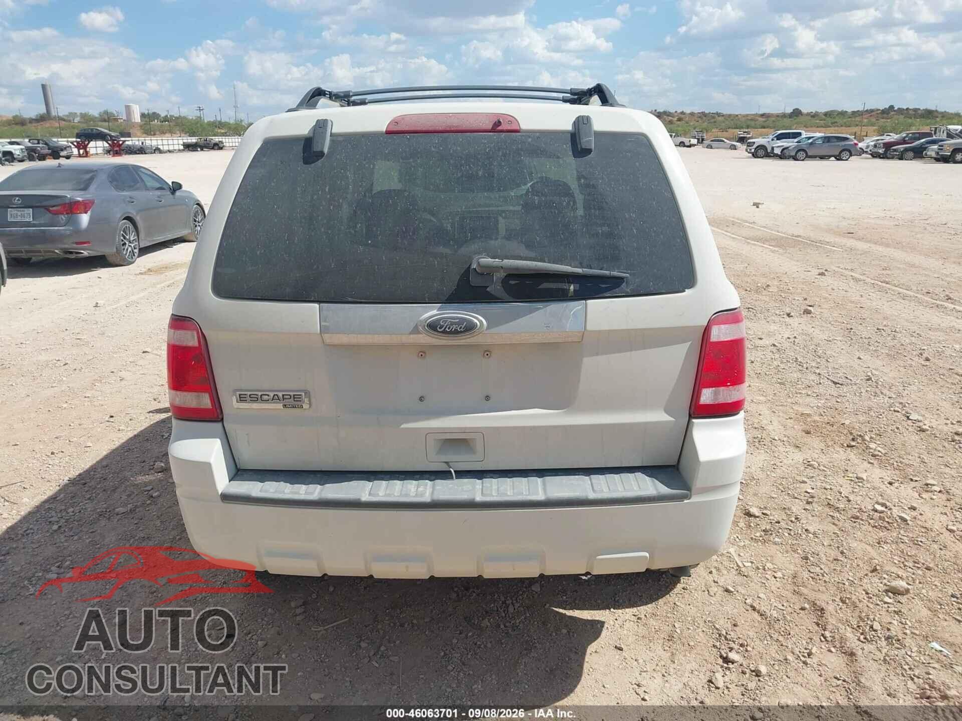 FORD ESCAPE 2010 - 1FMCU0E75AKD19290