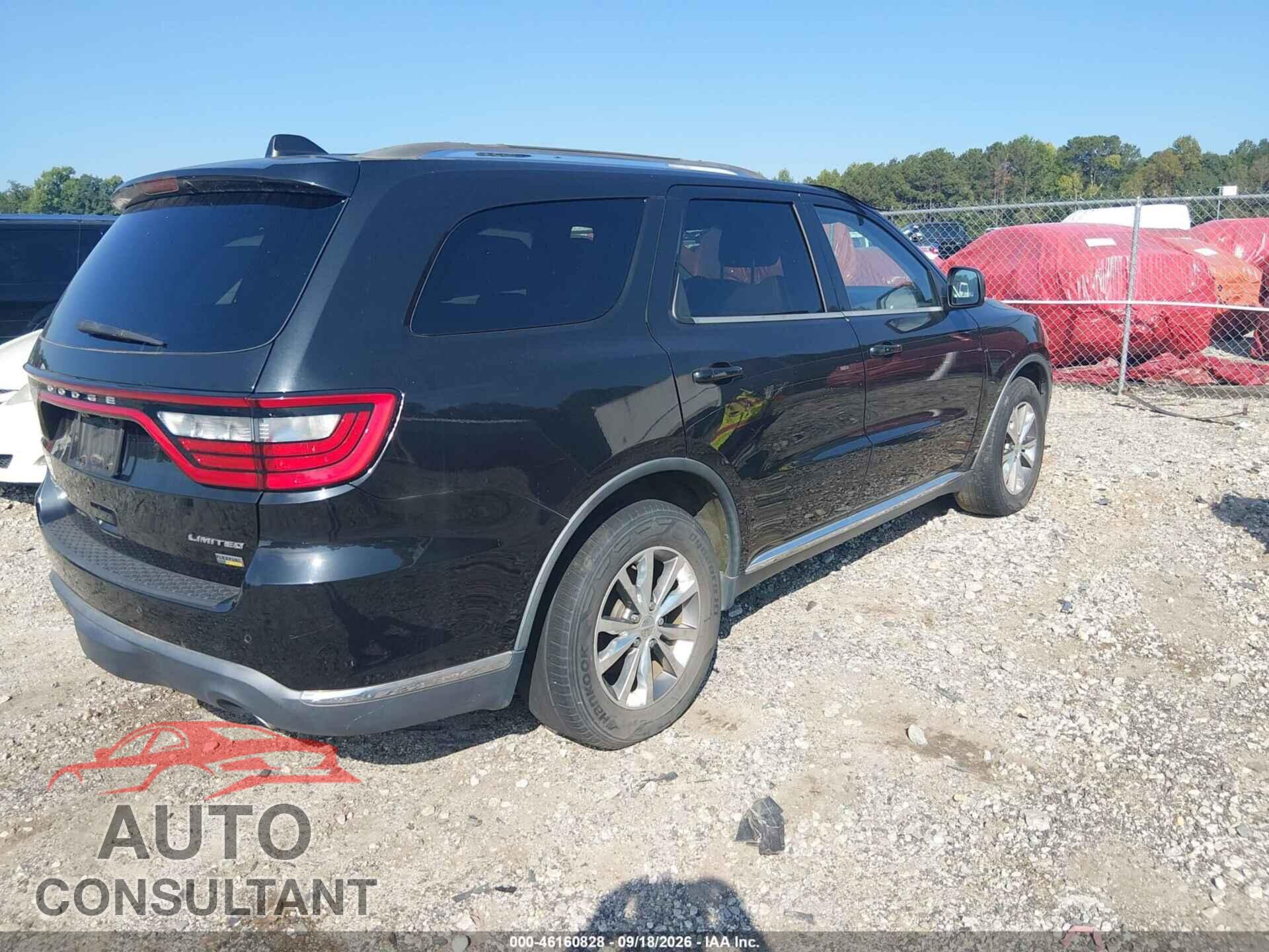 DODGE DURANGO 2015 - 1C4RDHDG9FC781786
