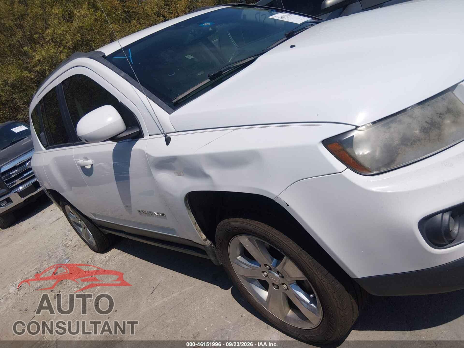 JEEP COMPASS 2014 - 1C4NJCEBXED660271