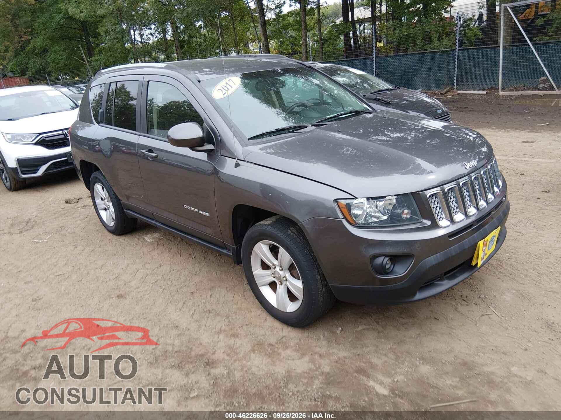 JEEP COMPASS 2017 - 1C4NJDEB7HD205016