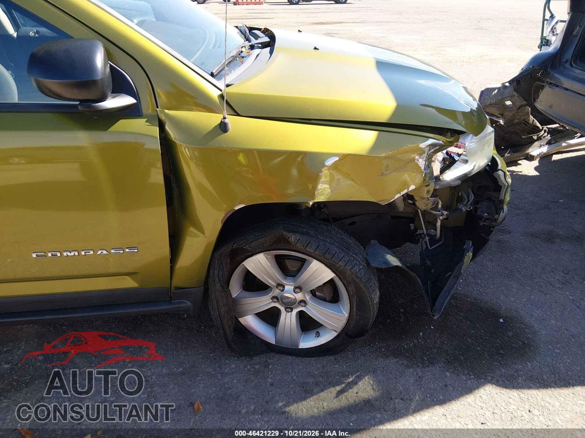JEEP COMPASS 2012 - 1C4NJCBAXCD634214