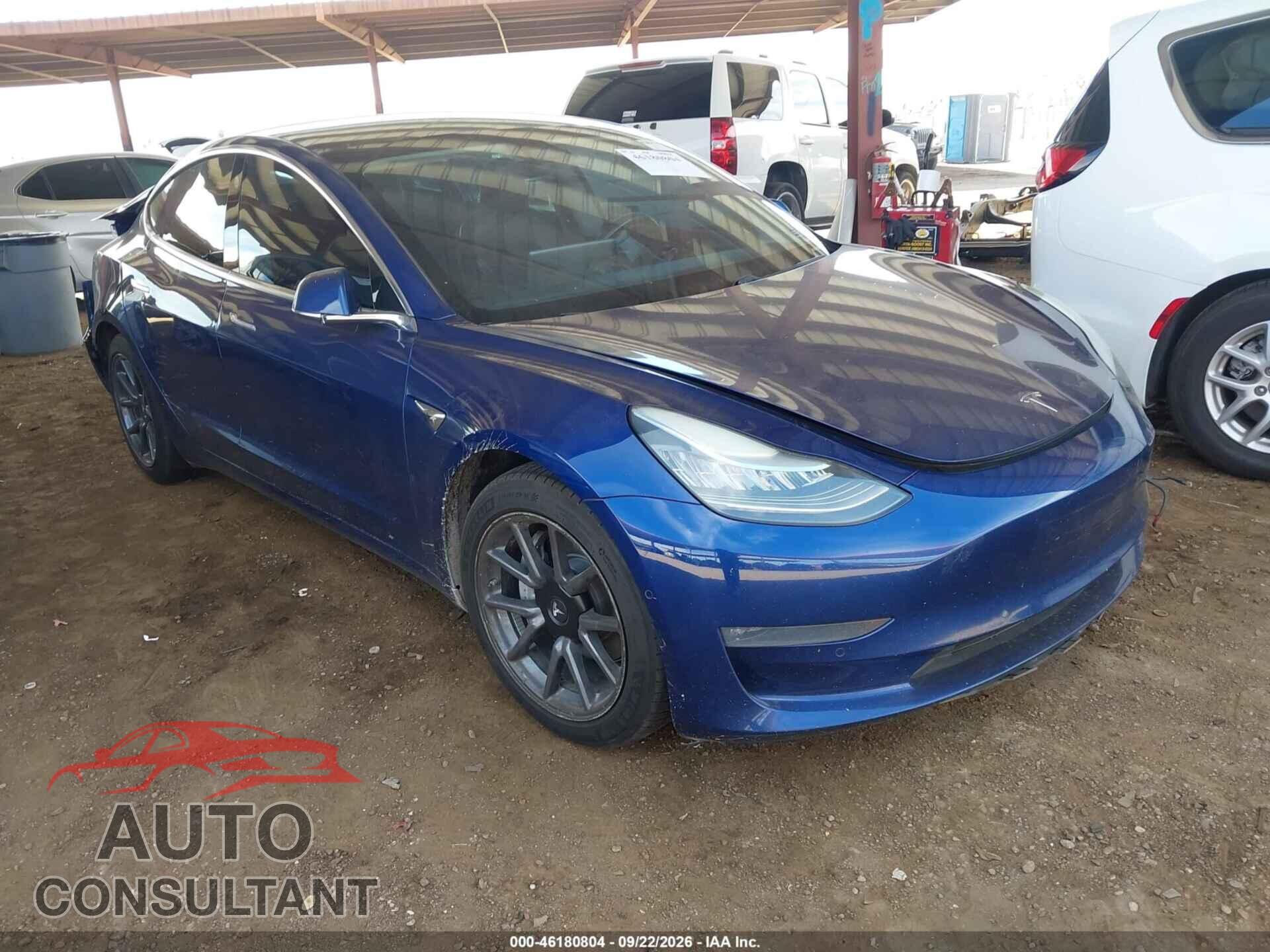 TESLA MODEL 3 2019 - 5YJ3E1EB9KF387537