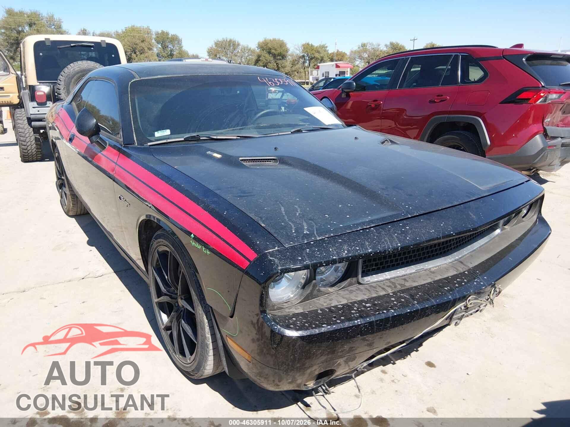 DODGE CHALLENGER 2012 - 2C3CDYBT5CH125233