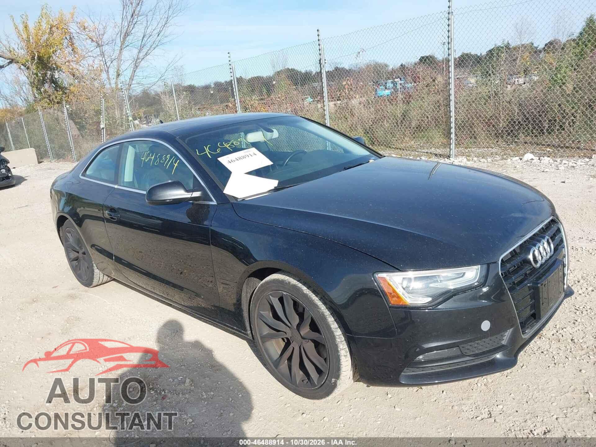 AUDI A5 2014 - WAULFAFR9EA001038