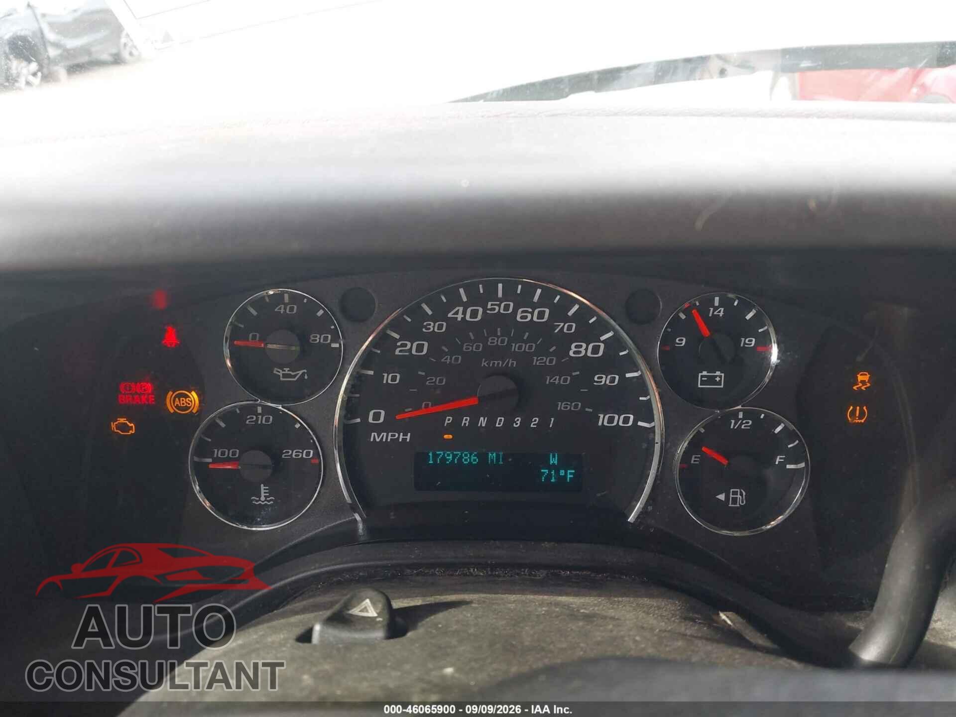 CHEVROLET EXPRESS 2500 2009 - 1GAGG25K791102735