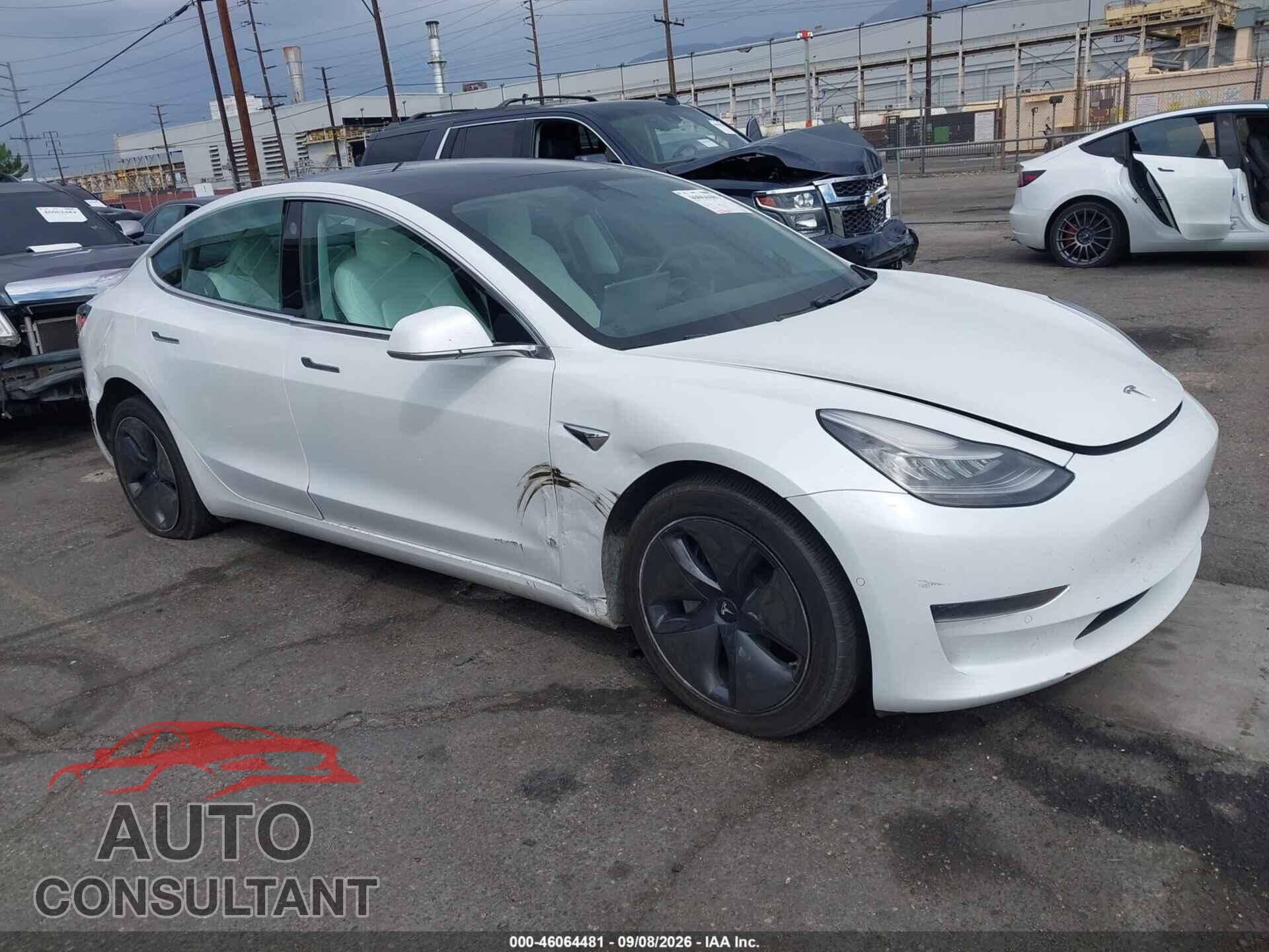 TESLA MODEL 3 2020 - 5YJ3E1EA6LF741118
