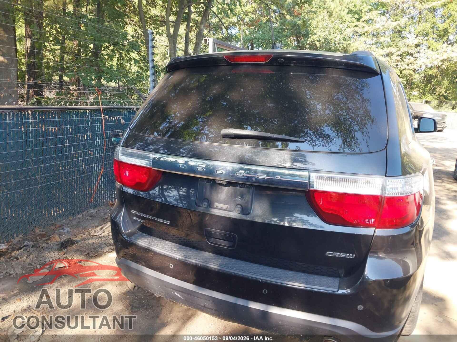DODGE DURANGO 2013 - 1C4RDJDG0DC699126