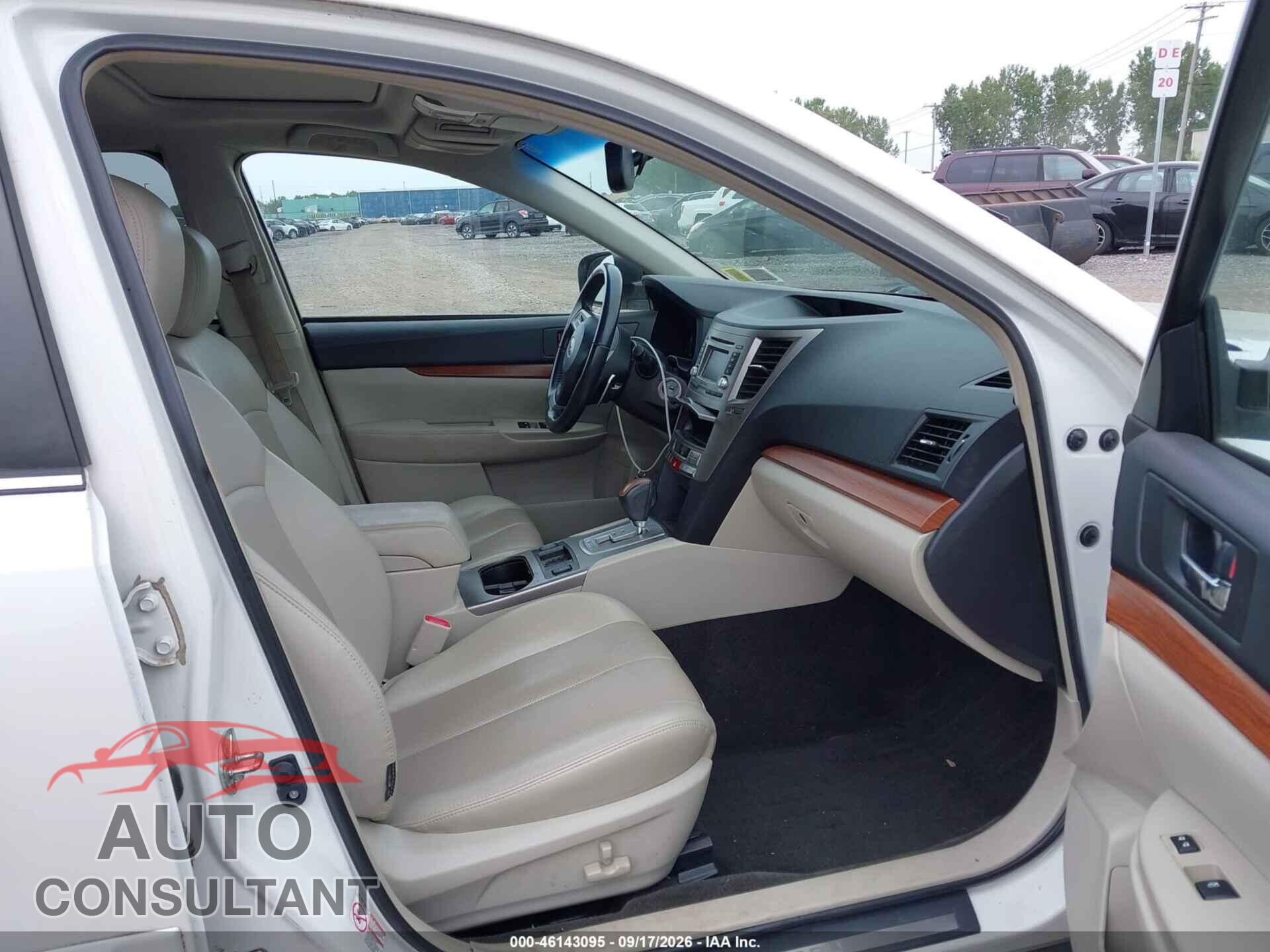 SUBARU OUTBACK 2014 - 4S4BRBLC0E3241266