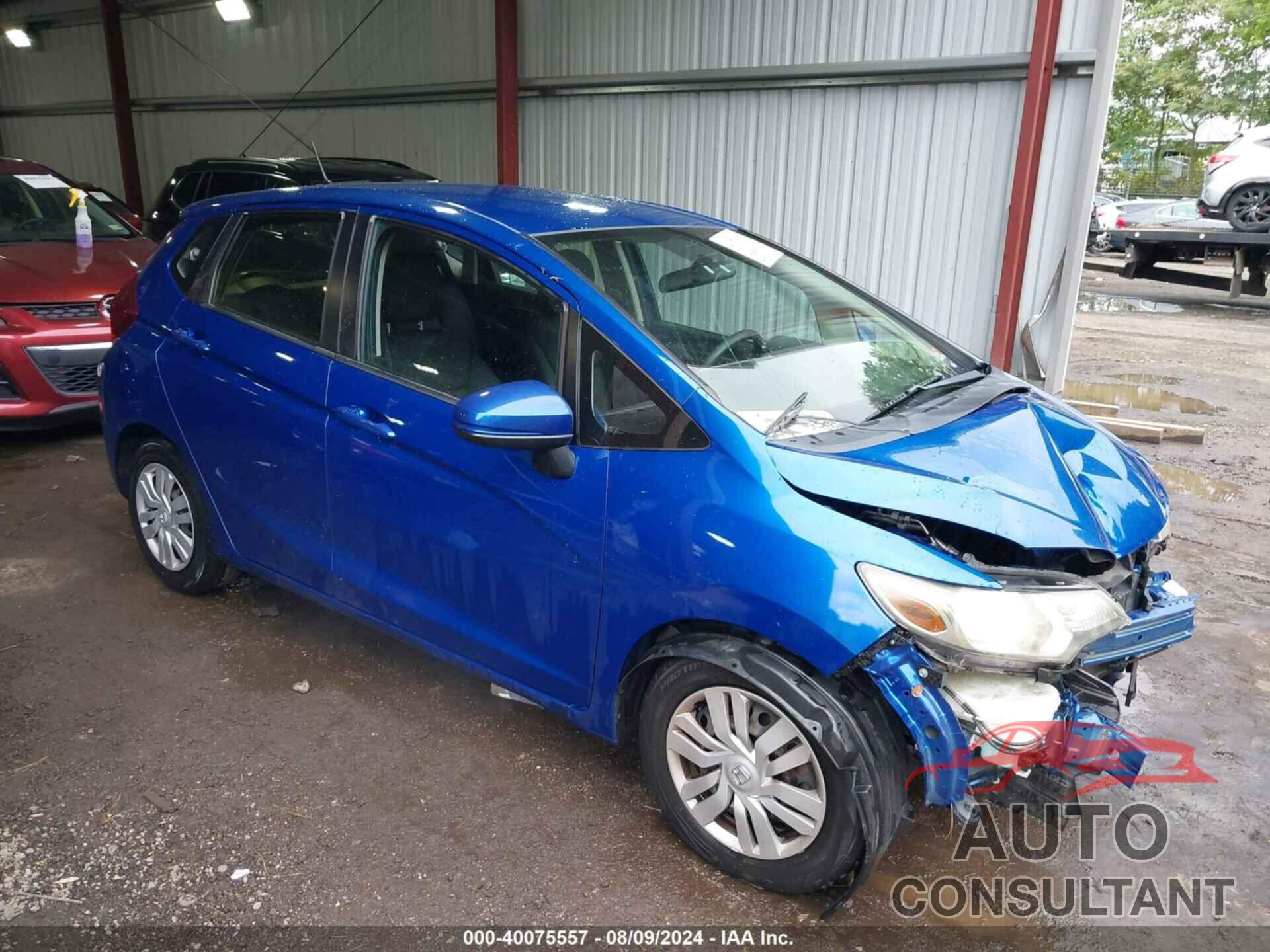 HONDA FIT 2016 - JHMGK5H59GS001540