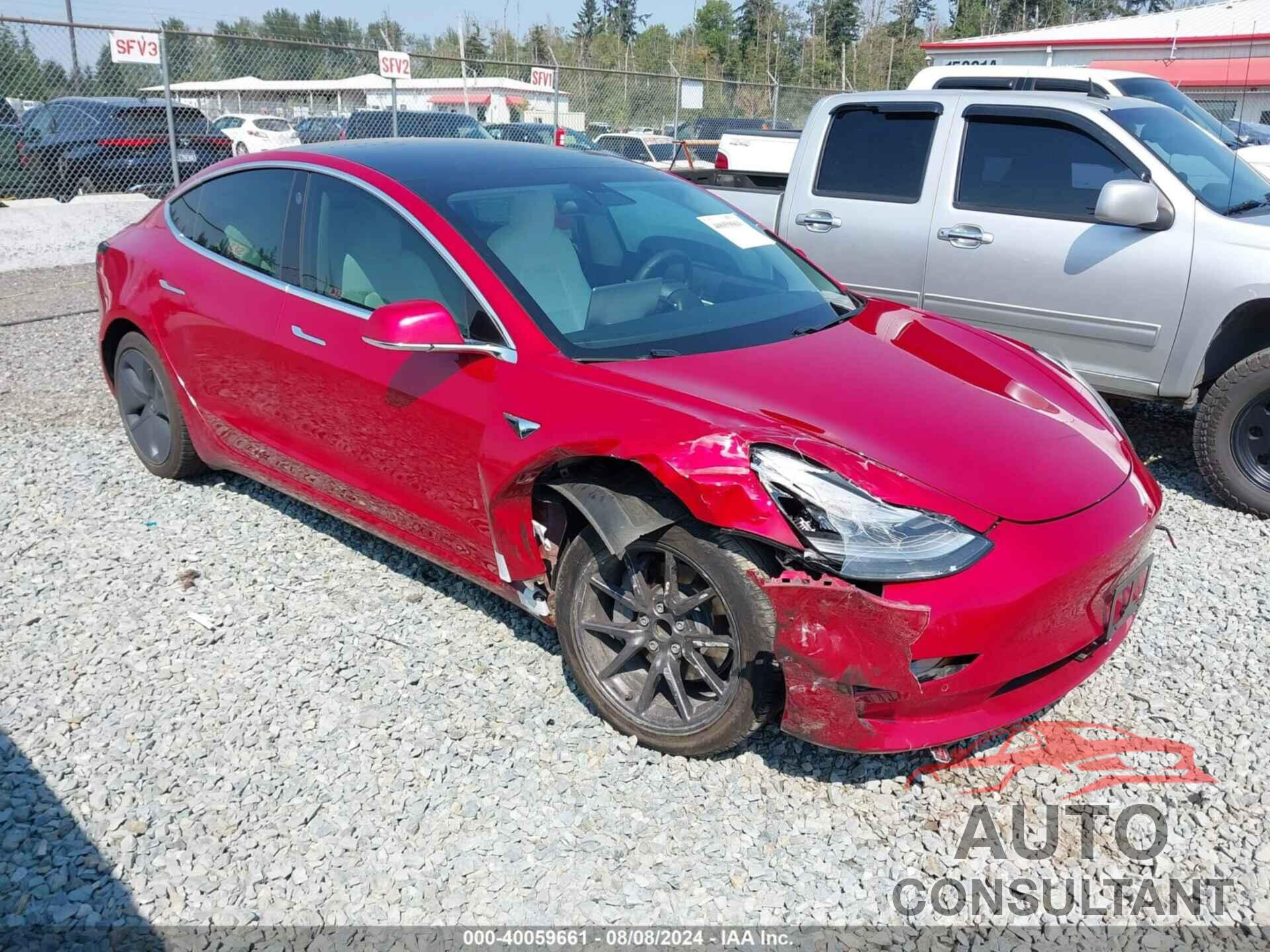 TESLA MODEL 3 2020 - 5YJ3E1EA8LF614970