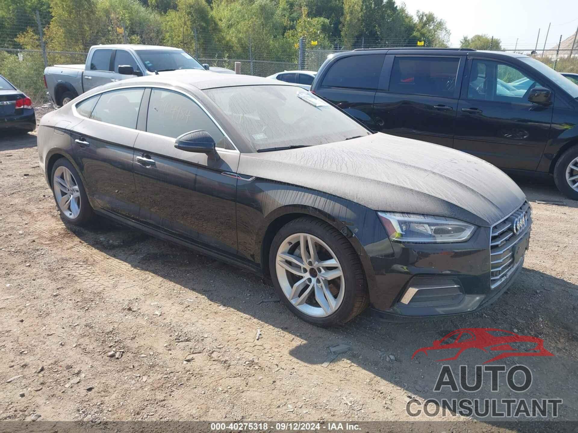 AUDI A5 2019 - WAUBNCF57KA090207