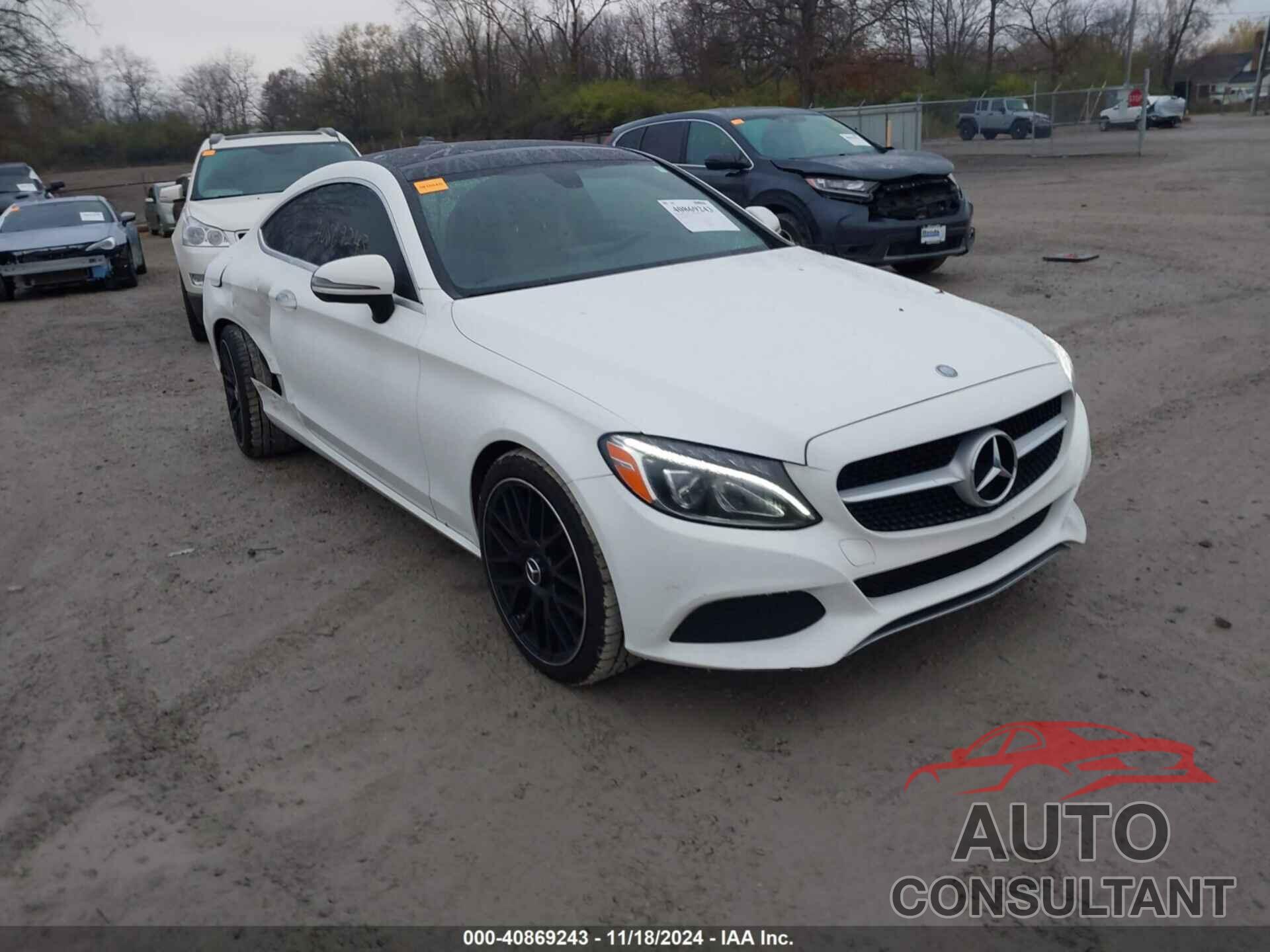MERCEDES-BENZ C 300 2017 - WDDWJ4KB8HF441306